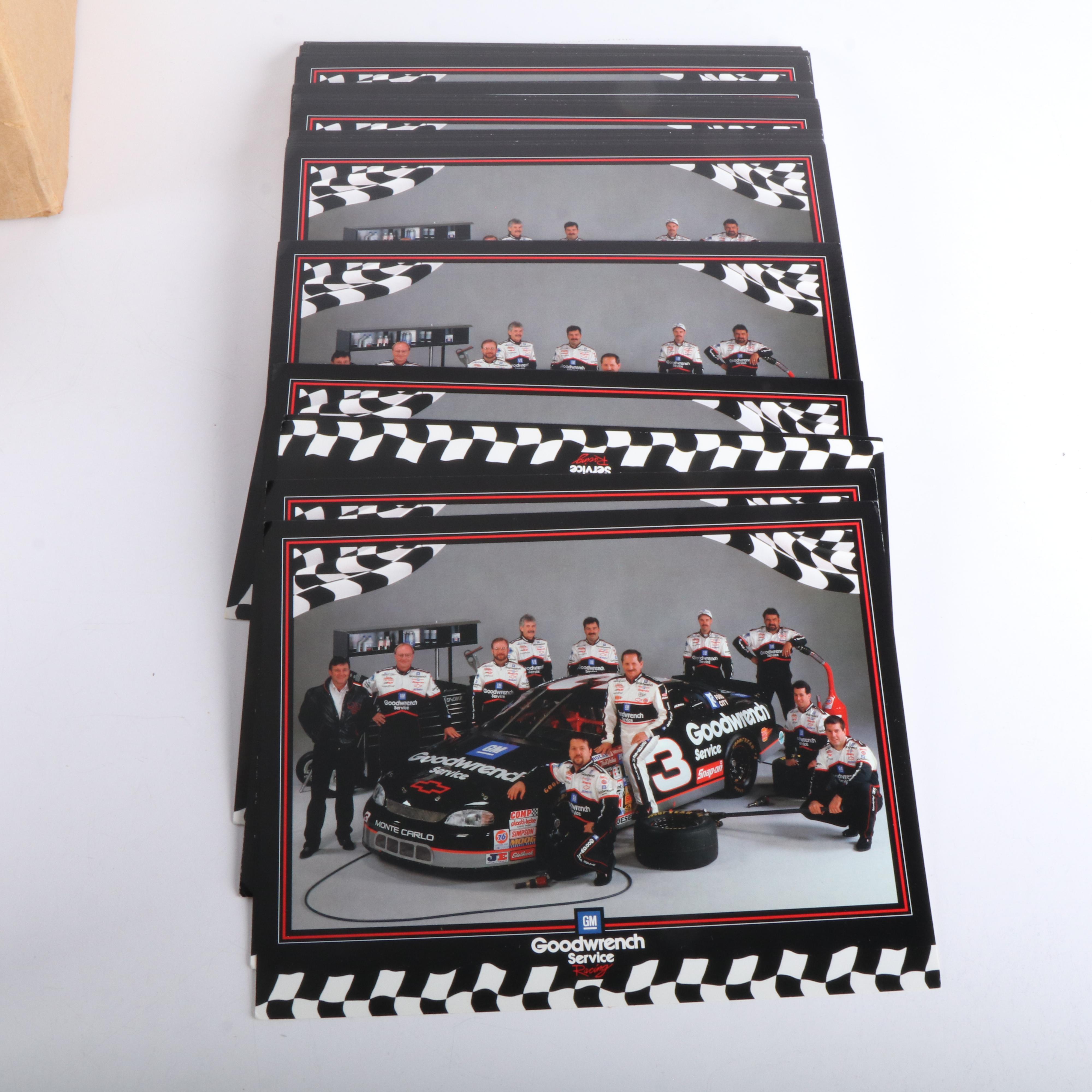 Large Group of Baseball Cards and Auto Racing Items