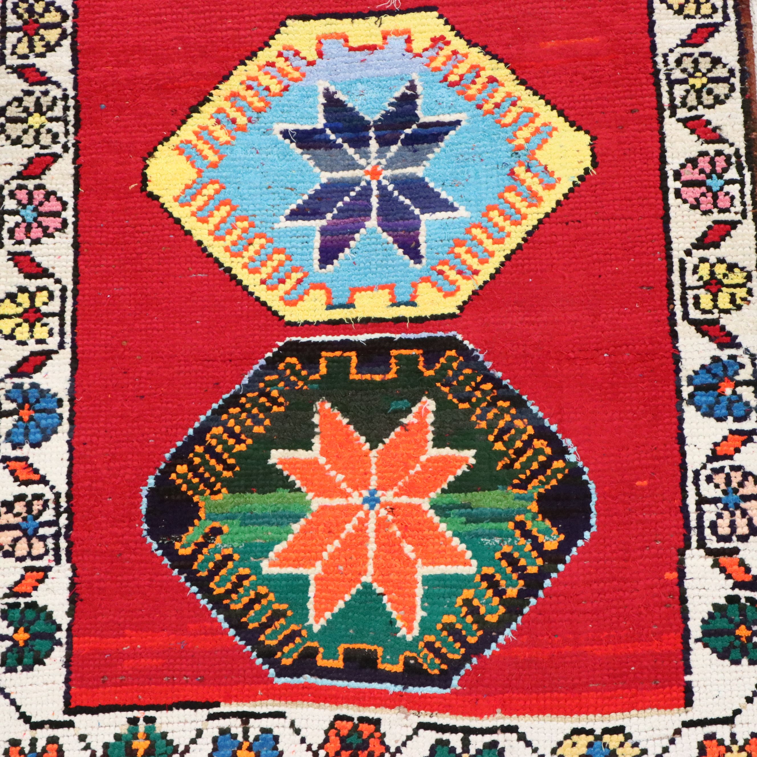 2'11 x 11'9 Hand-Knotted Turkish Anatolian Carpet Runner