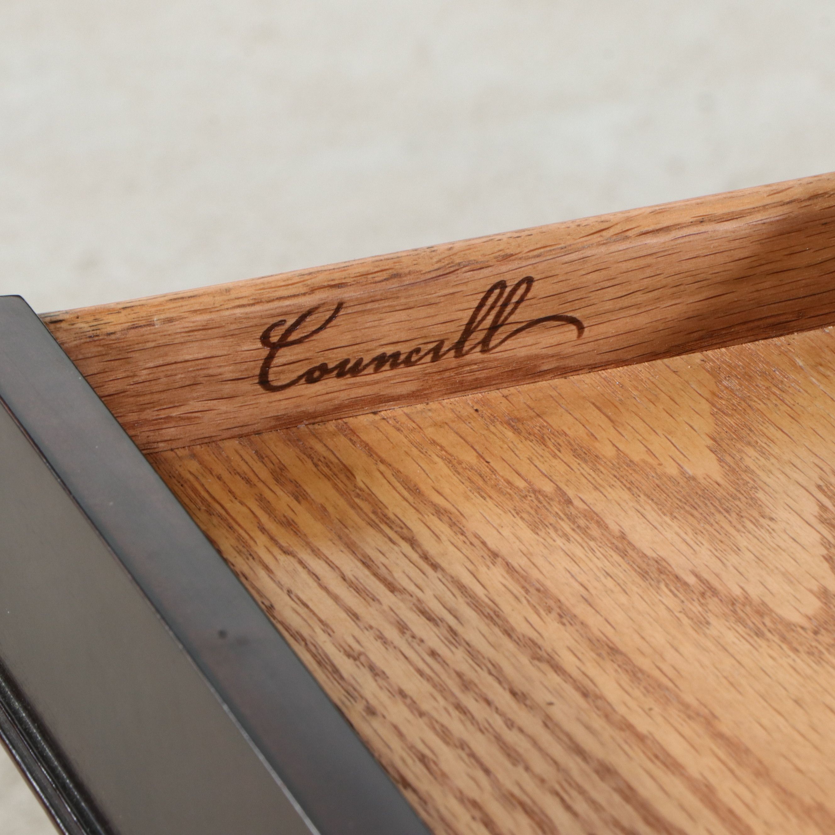 Councill Curule-Base Writing Desk, Late 20th Century