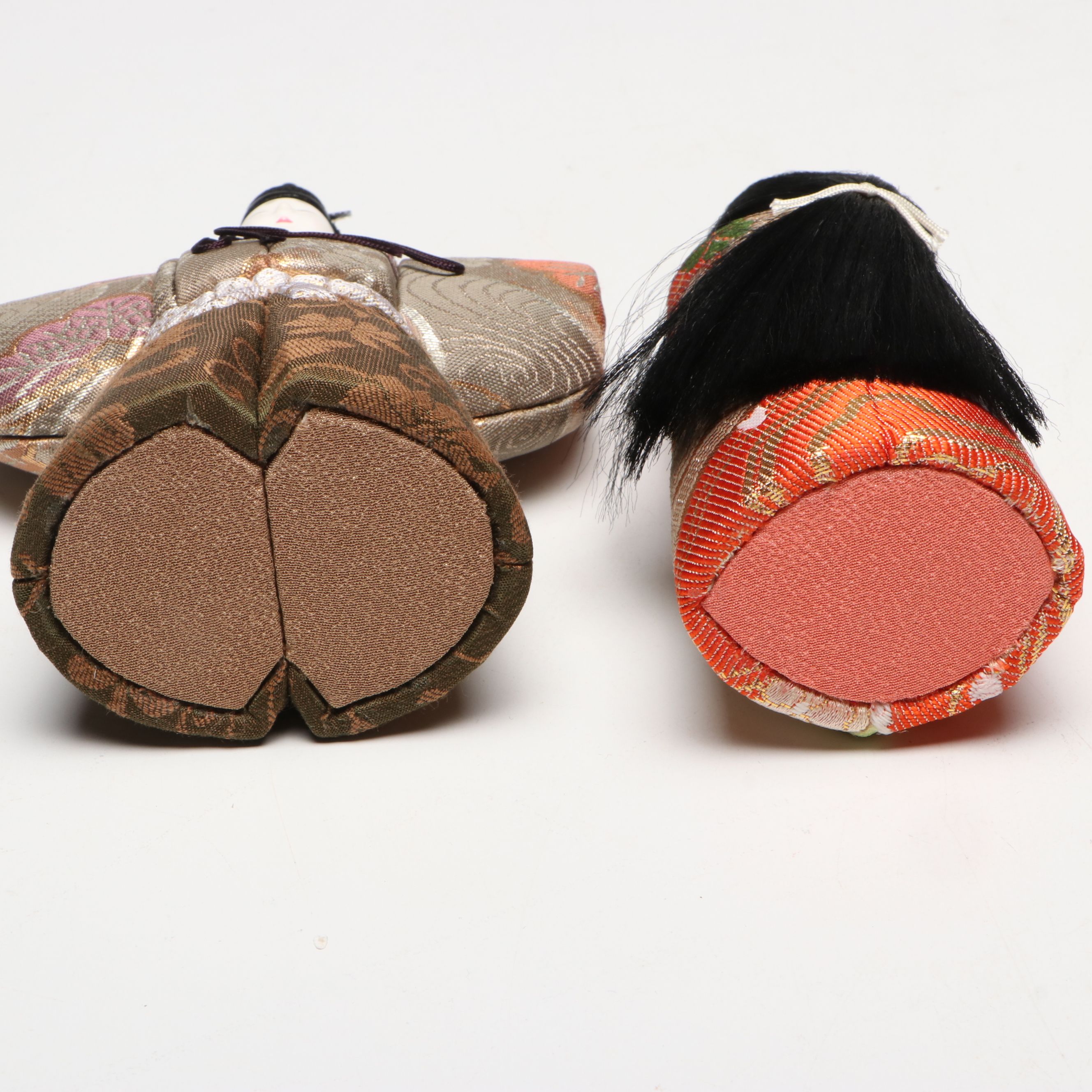 Mataro Dolls Heian-Dressed Kimekomi Figures with Storage Box