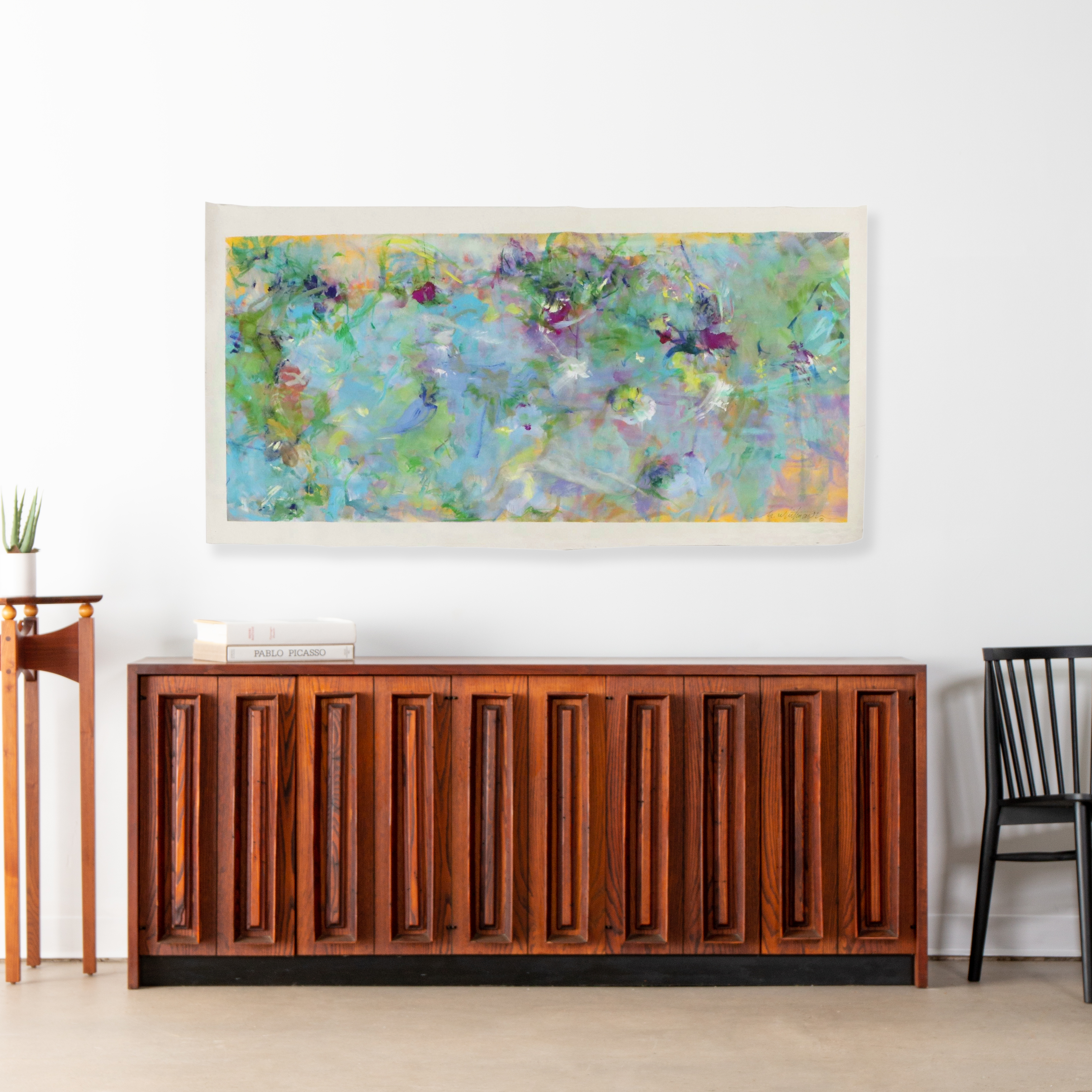 Mark Whitmarsh Acrylic Painting "Sunshine Path," 2026