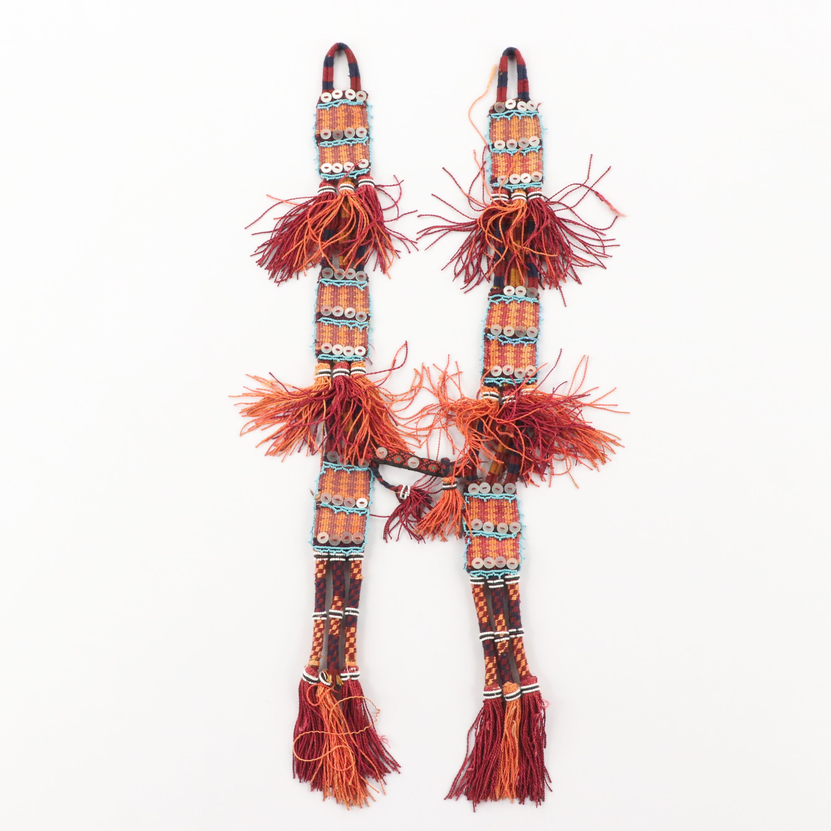 Middle Eastern Traditional Headdresses and Beaded Adornment