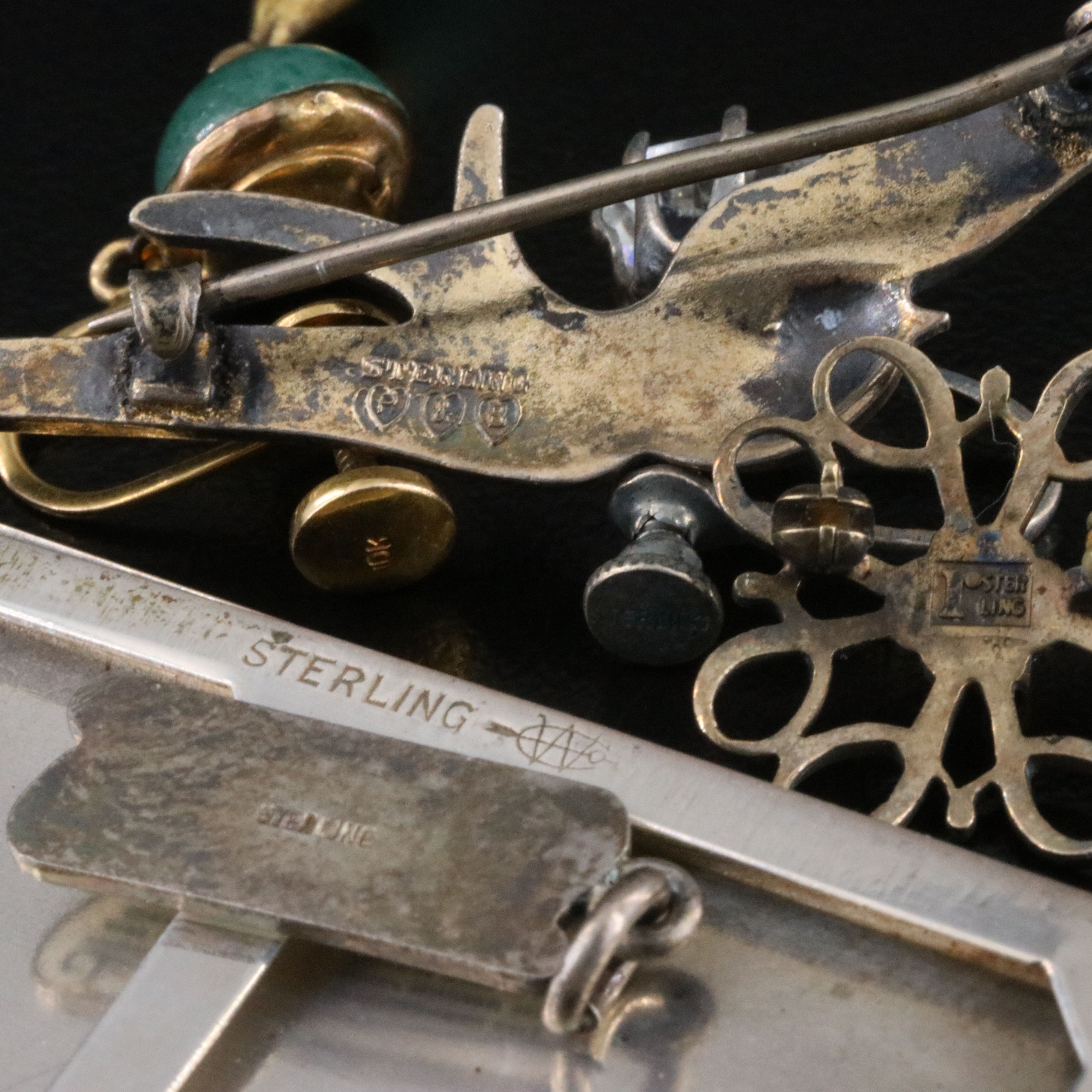 Victorian, Art Noveau and Egyptian Revival ft. in Antique Jewelry