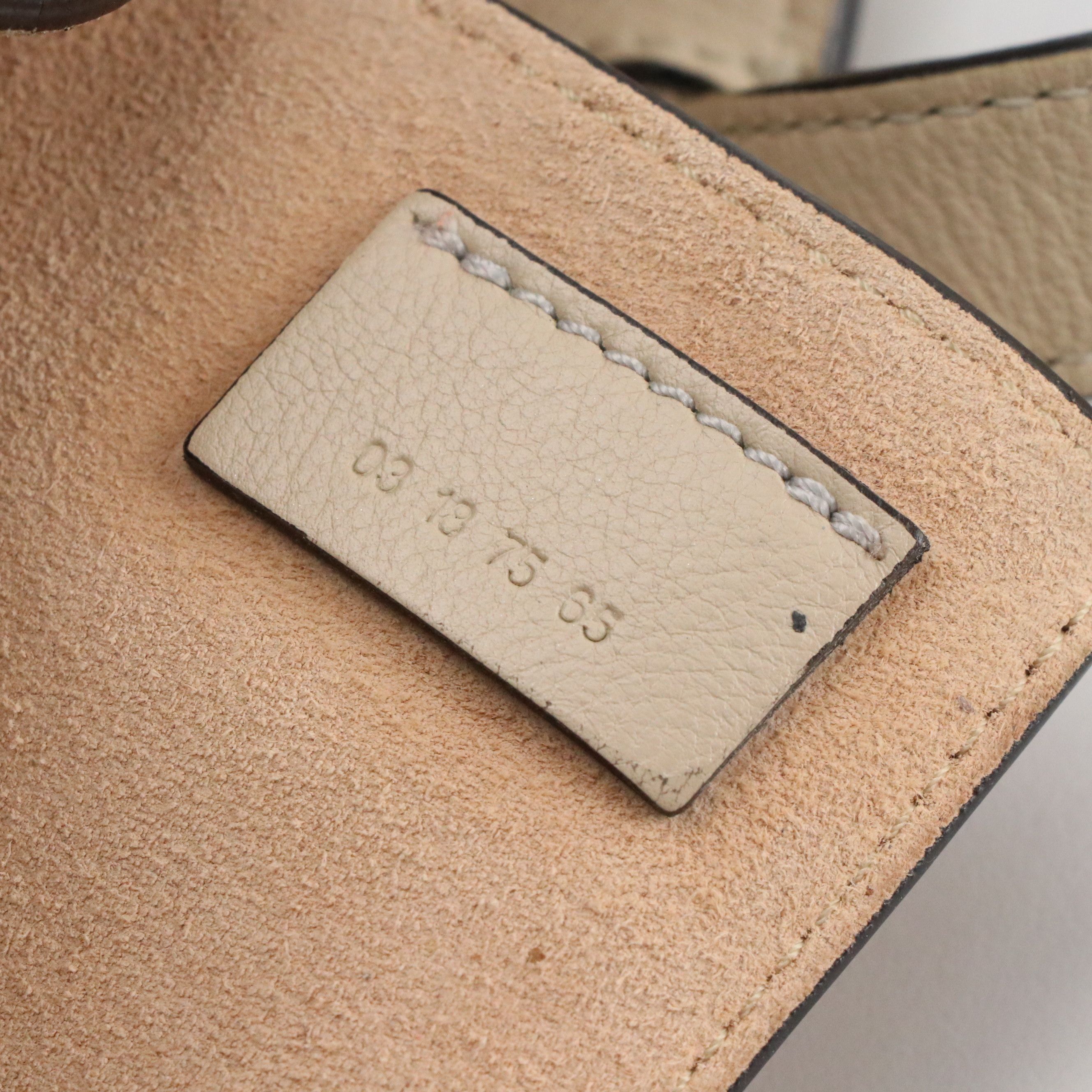 Chloé Milo Shopper Tote Bag in Beige Leather and Suede