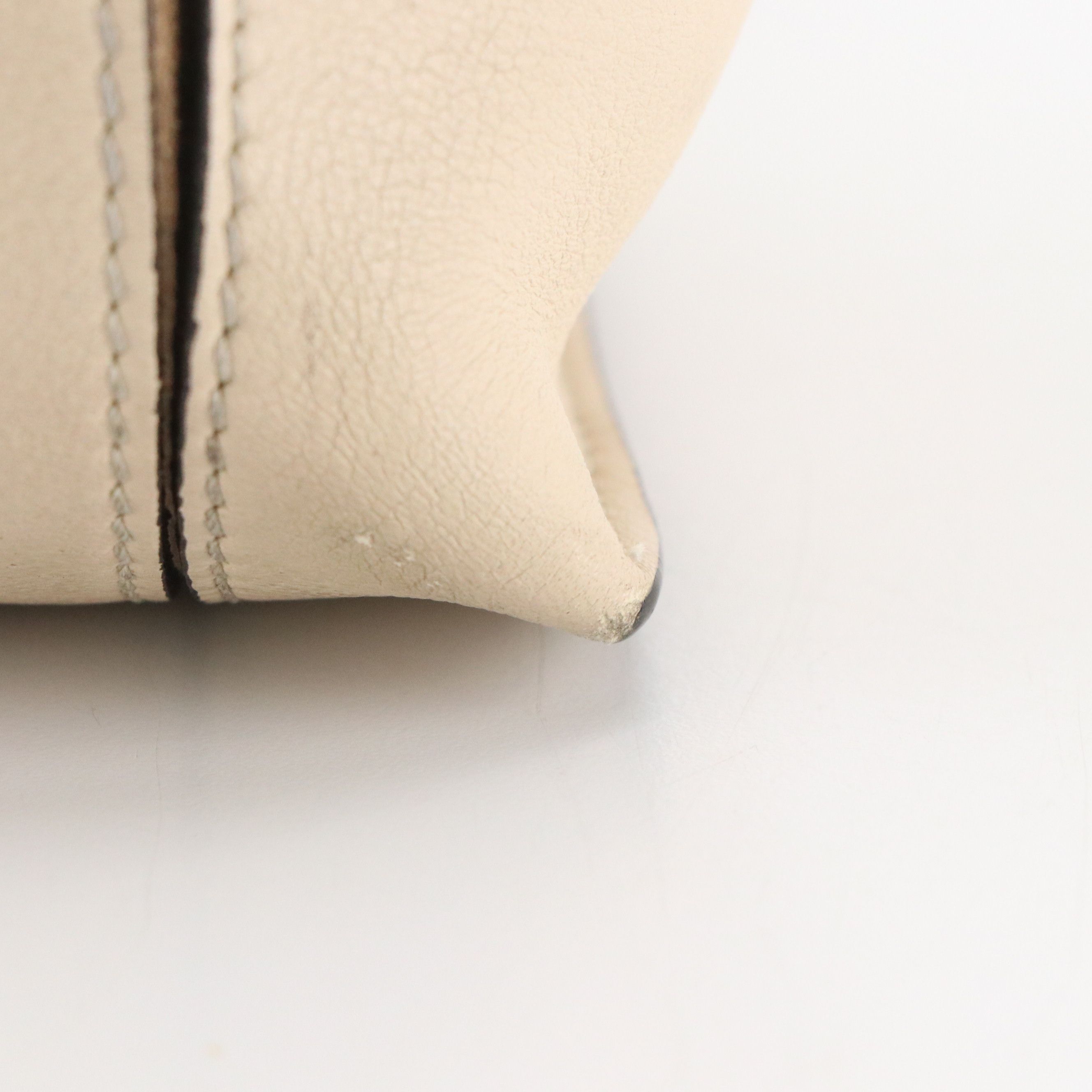 Chloé Milo Shopper Tote Bag in Beige Leather and Suede