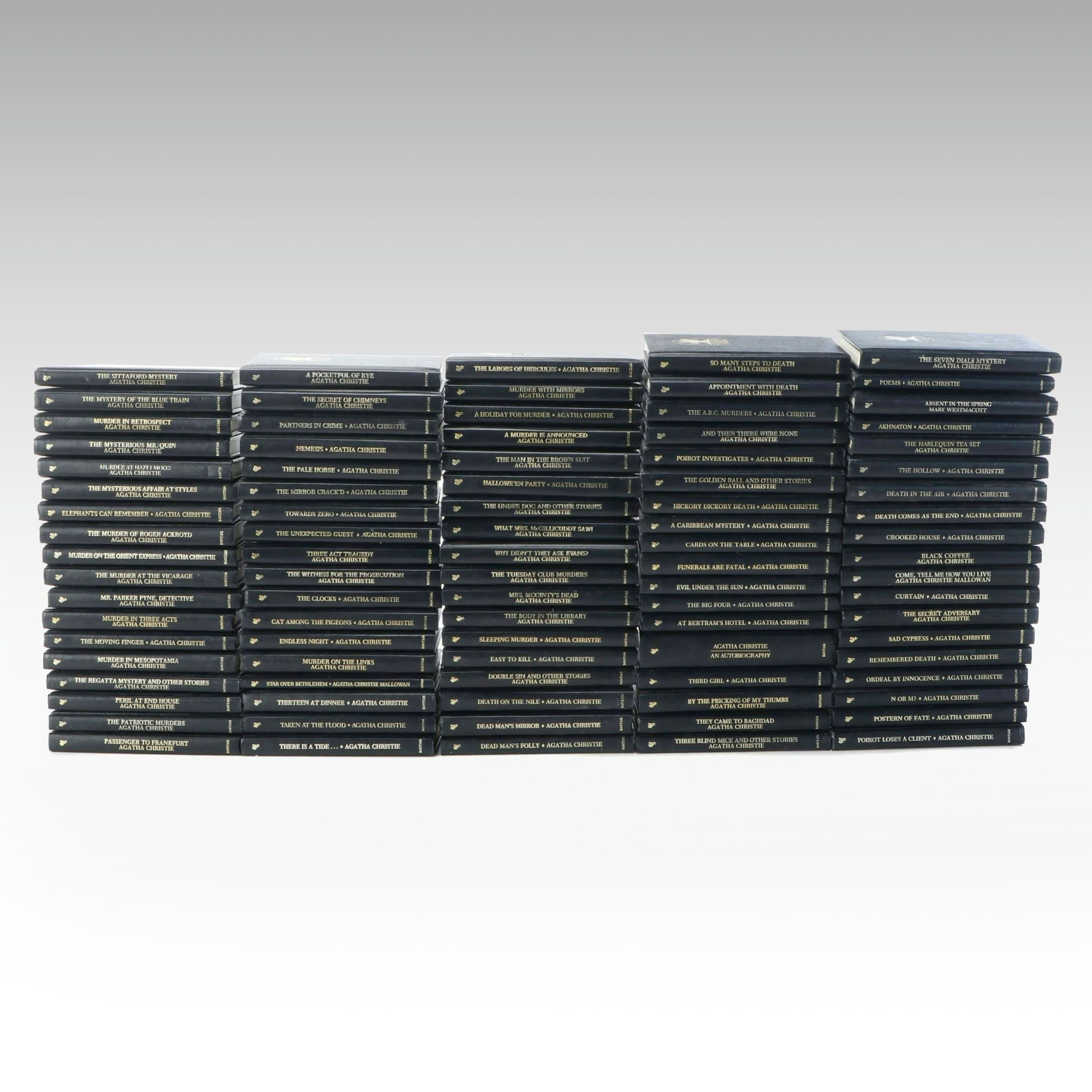 "The Agatha Christie Mystery Collection" Ninety-One-Volume Set, Late 20th C.