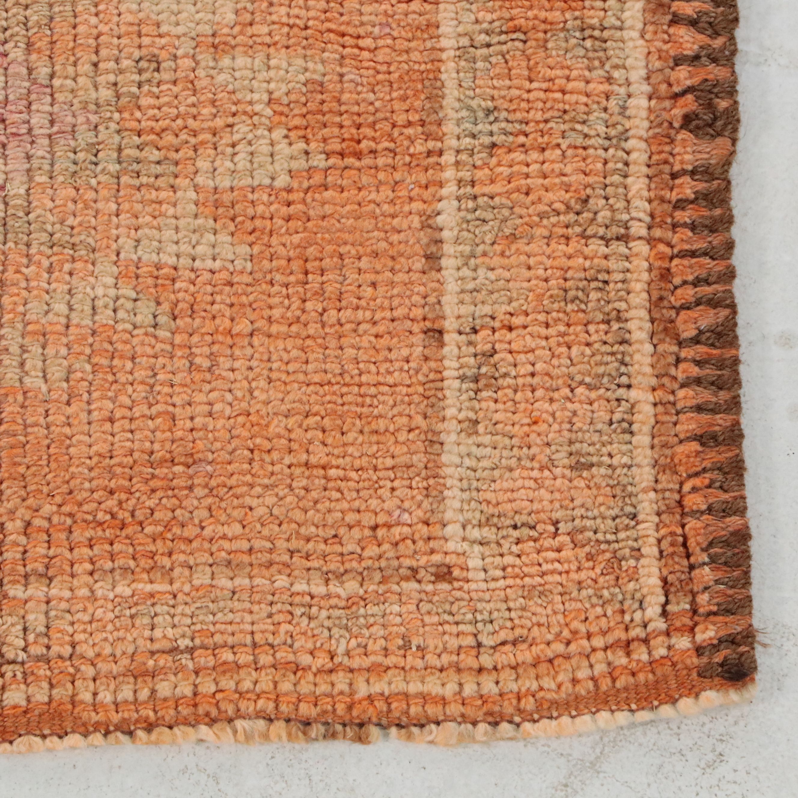 2'11 x 12'4 Hand-Knotted Turkish Anatolian Carpet Runner