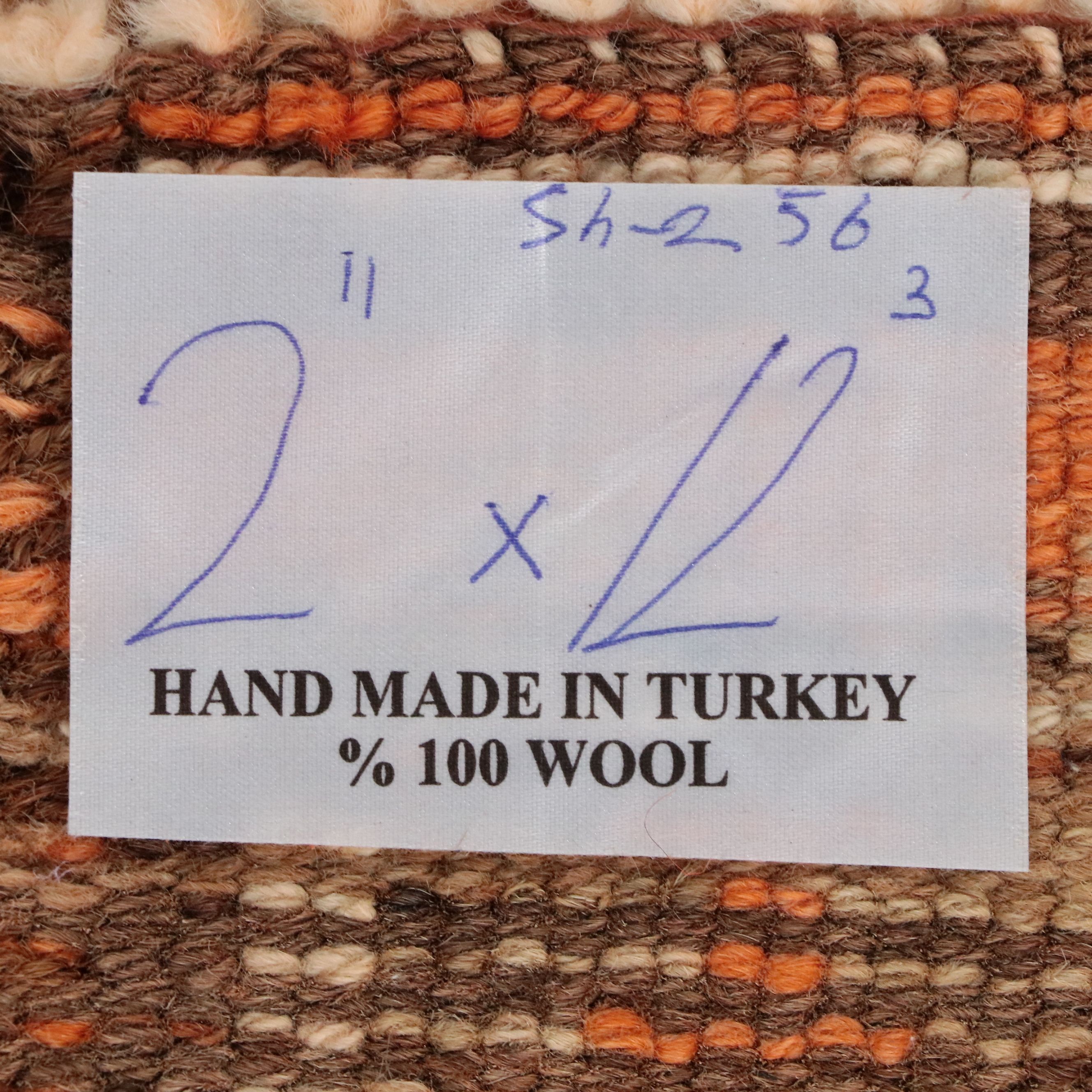 2'11 x 12'4 Hand-Knotted Turkish Anatolian Carpet Runner