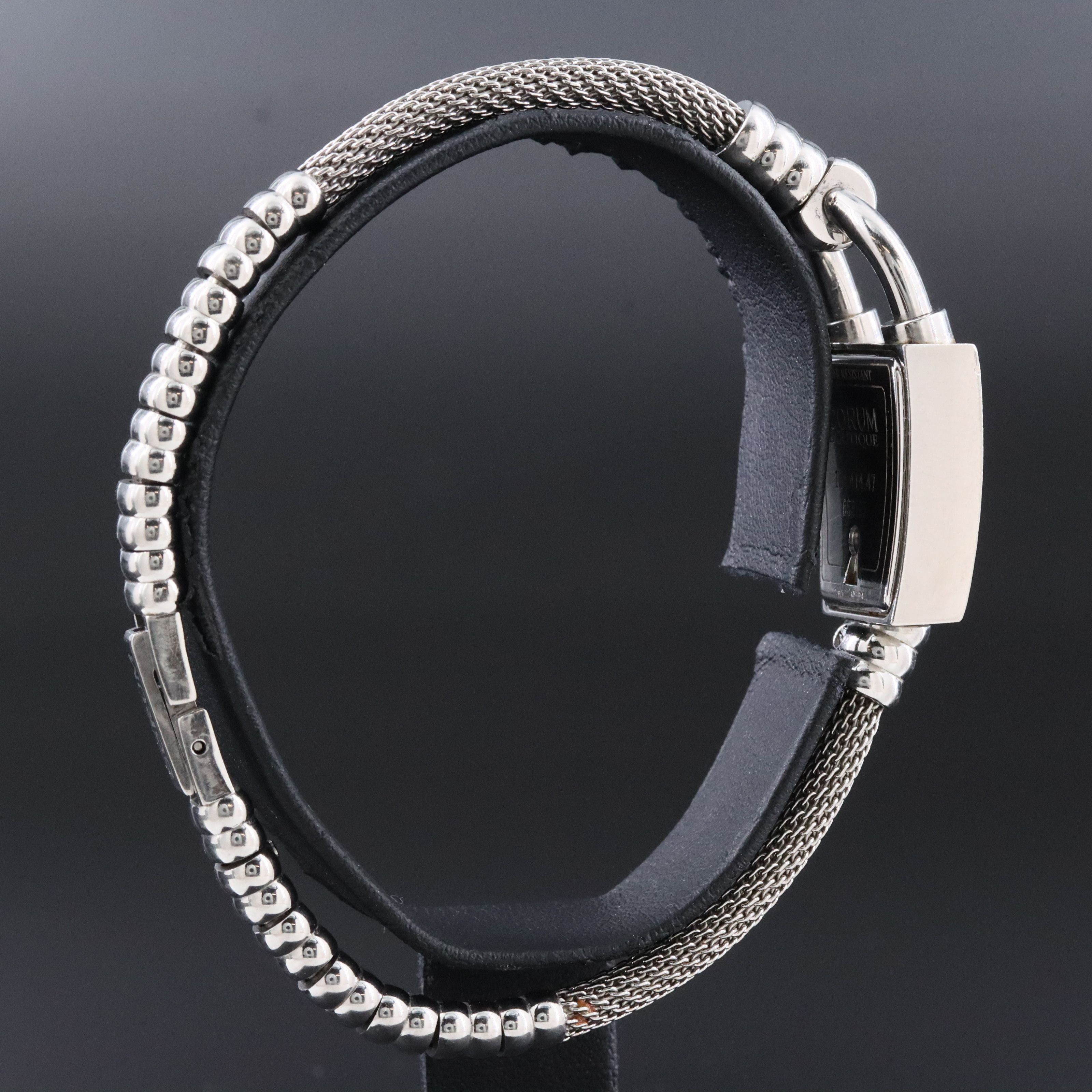 Corum Trapeze Diamond and Stainless Steel Watch