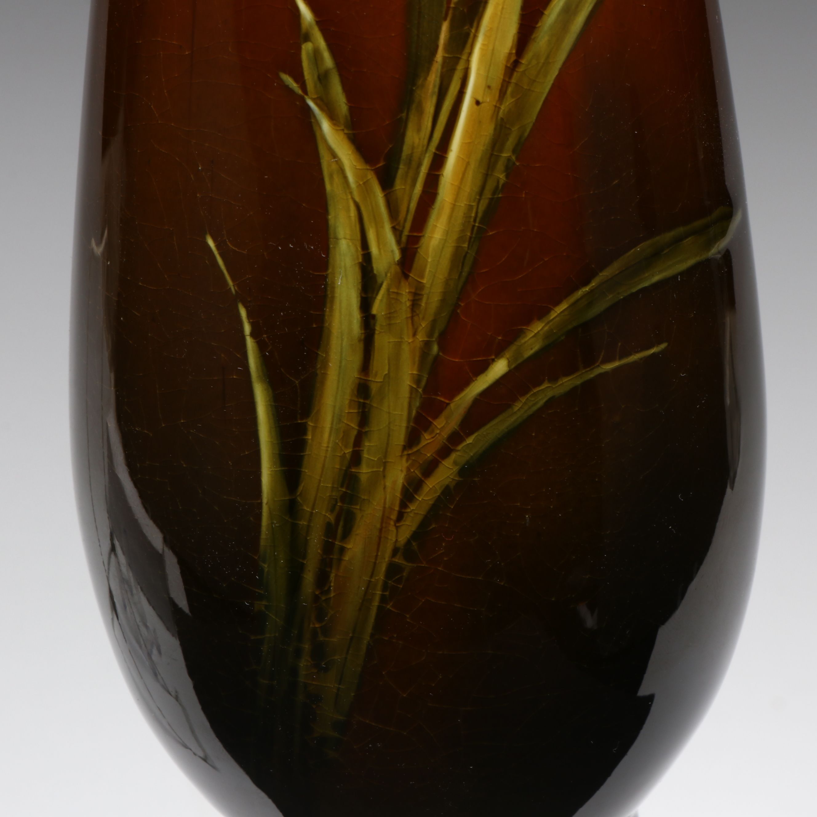 Artus Van Briggle for Rookwood Pottery Standard Glaze Vase, 1890