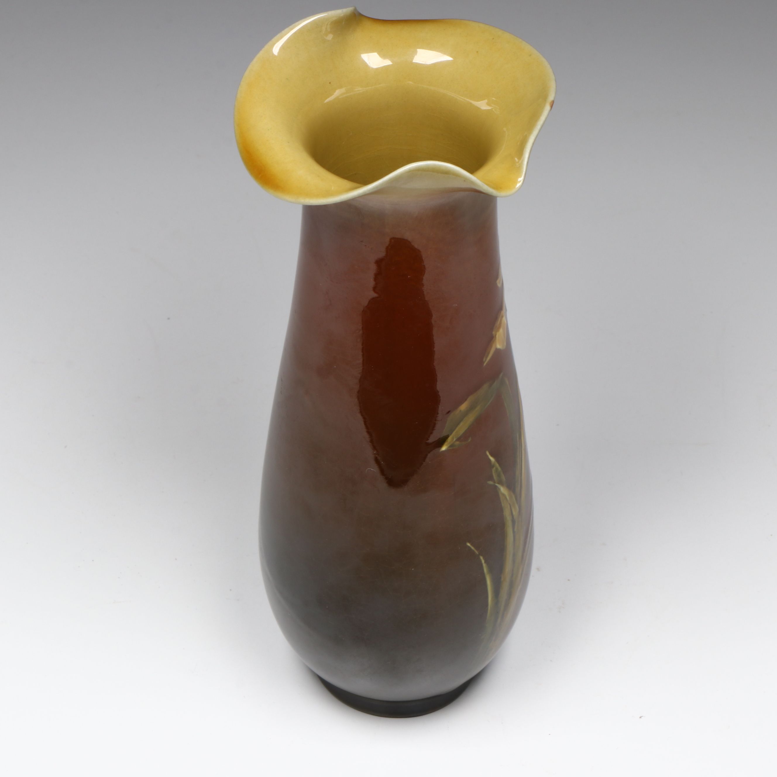 Artus Van Briggle for Rookwood Pottery Standard Glaze Vase, 1890