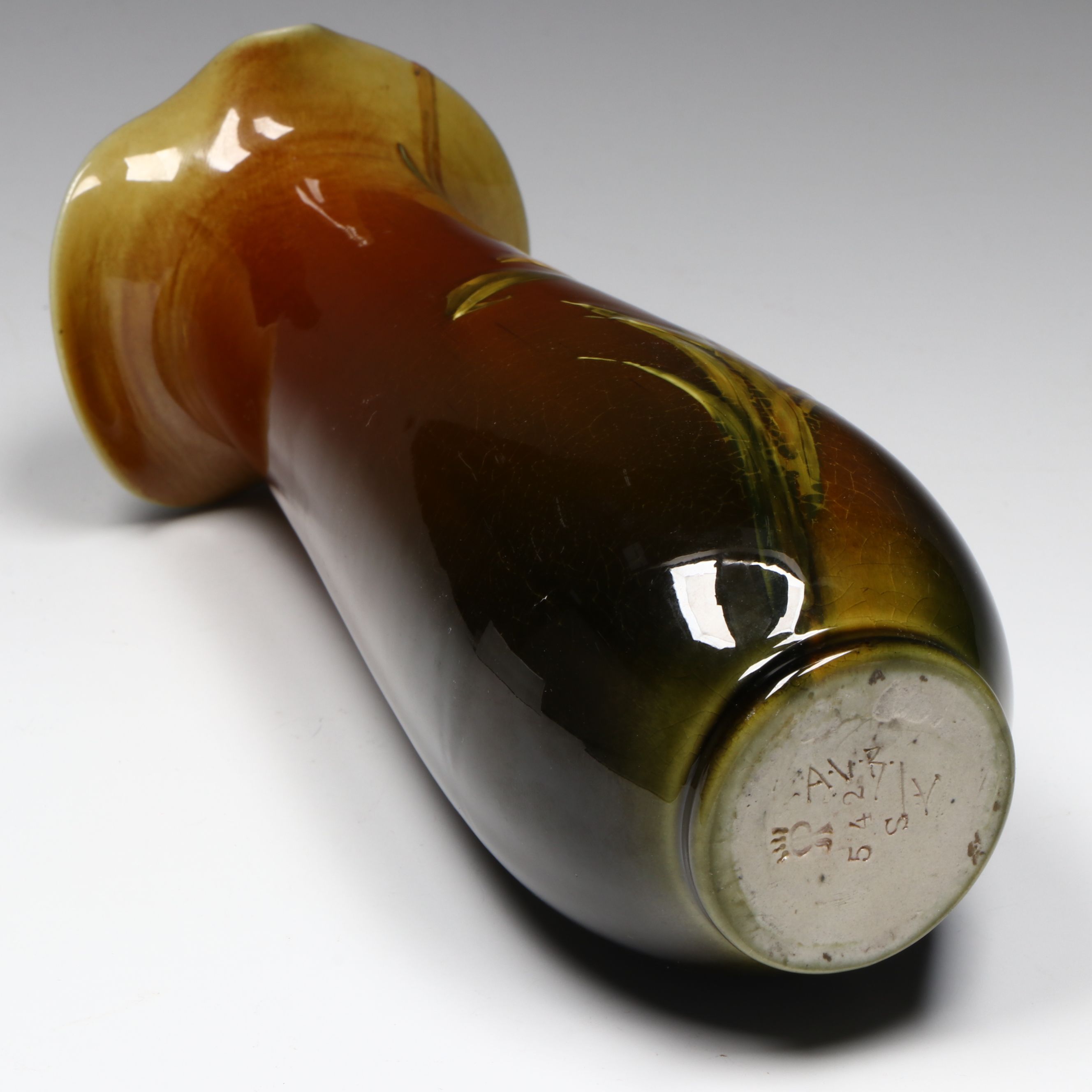 Artus Van Briggle for Rookwood Pottery Standard Glaze Vase, 1890