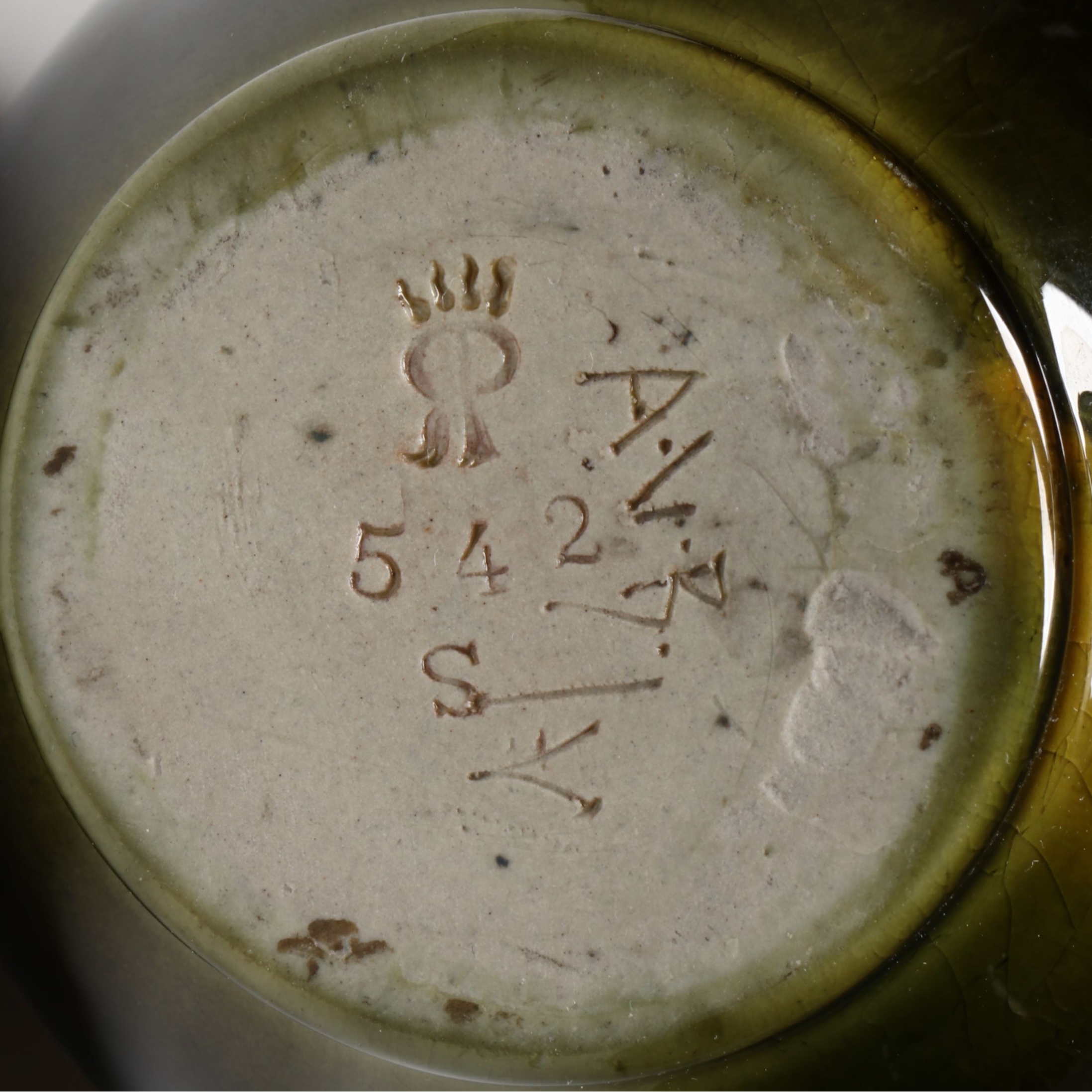 Artus Van Briggle for Rookwood Pottery Standard Glaze Vase, 1890