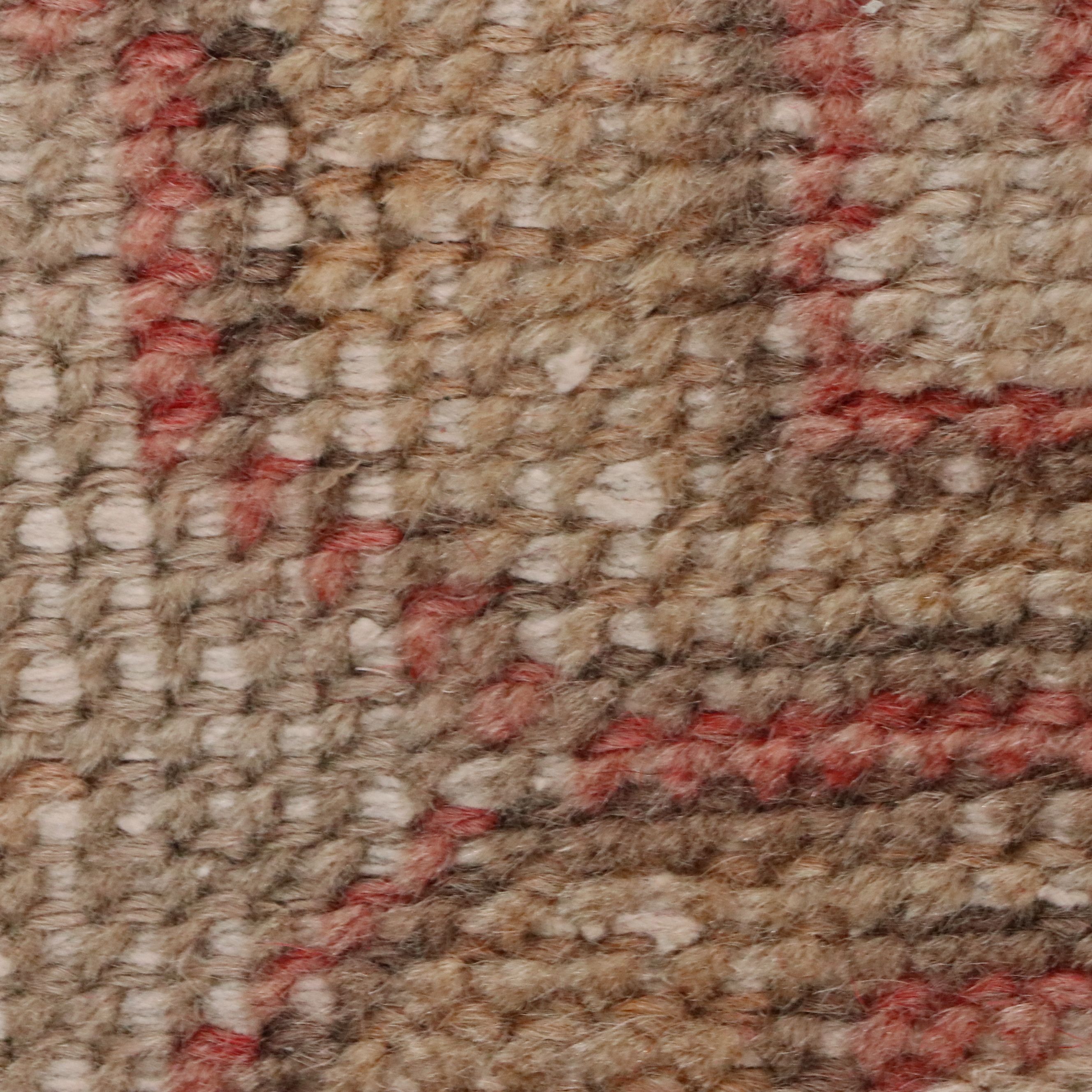 4'9 x 7'5 Hand-Knotted Turkish Oushak Area Rug