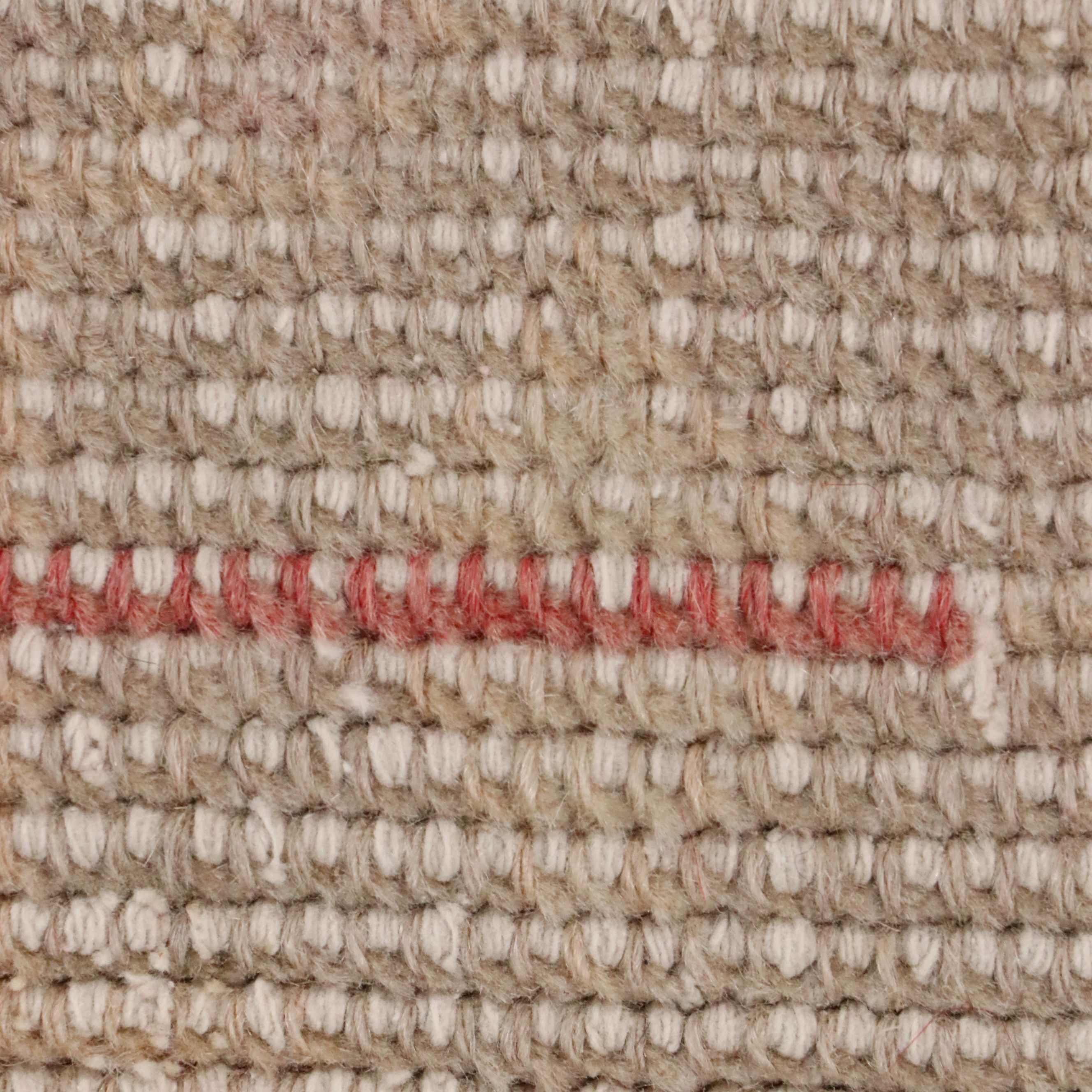 4'9 x 7'5 Hand-Knotted Turkish Oushak Area Rug