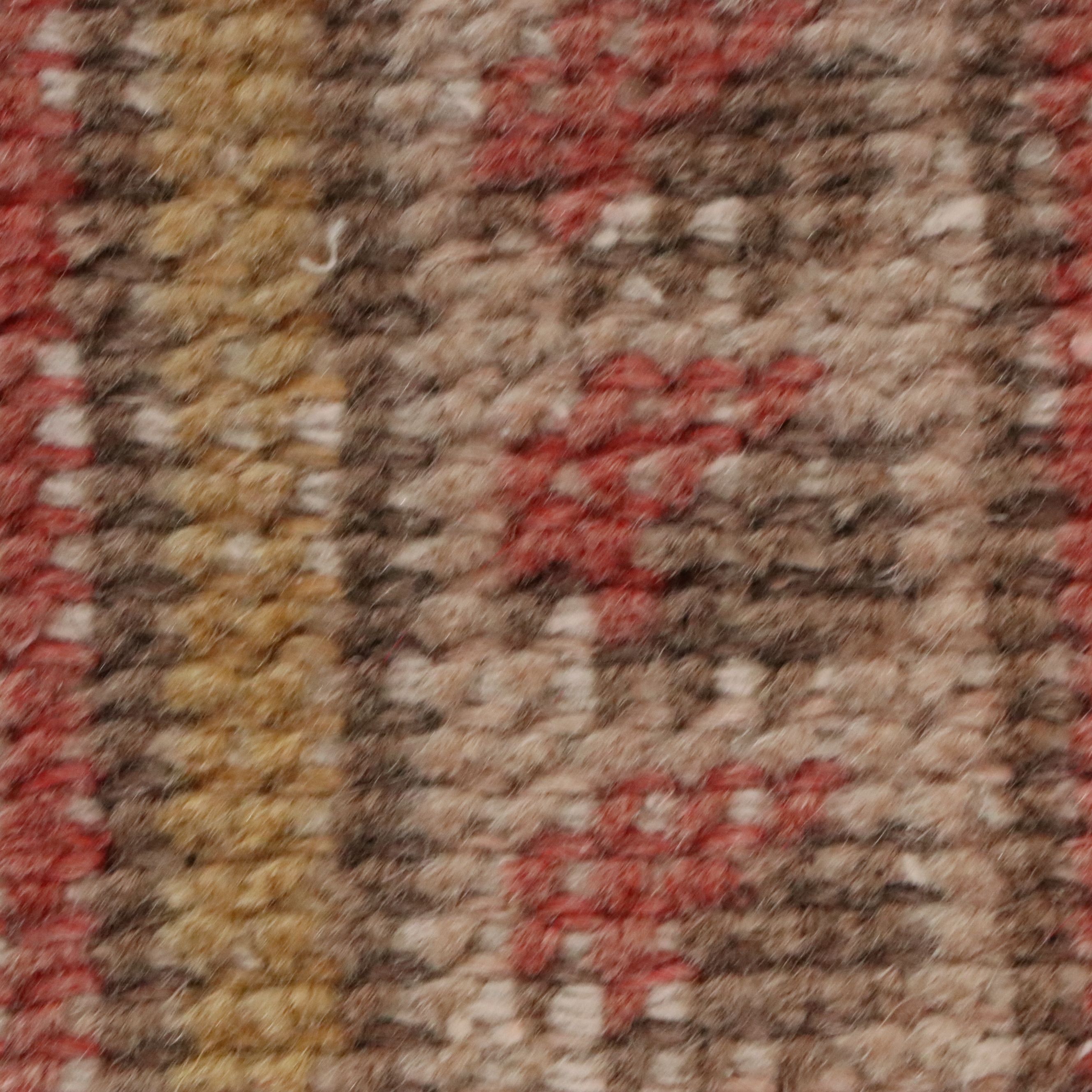 4'9 x 7'5 Hand-Knotted Turkish Oushak Area Rug