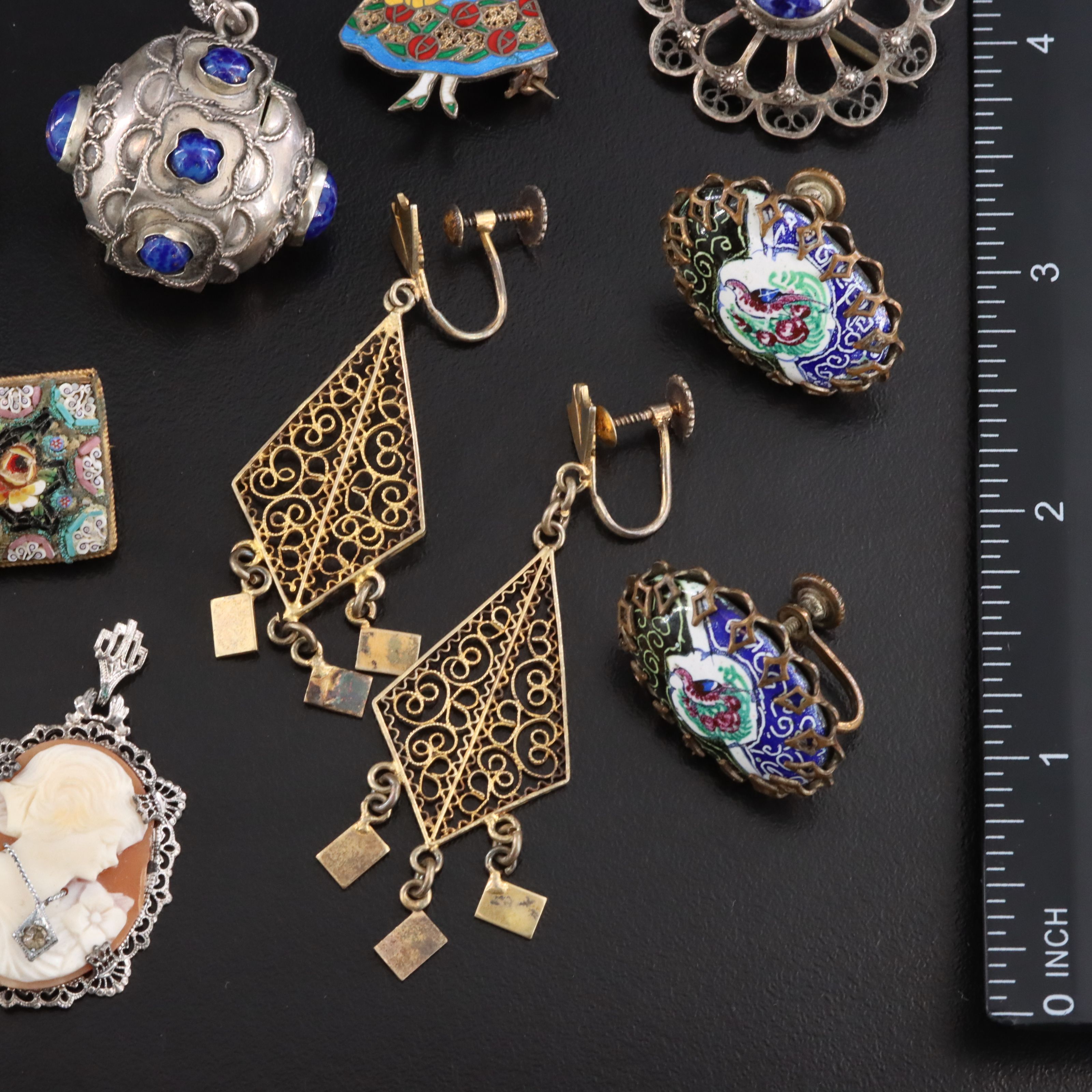Art Nouveau, Portuguese and Garnet ft. in Vintage Jewelry