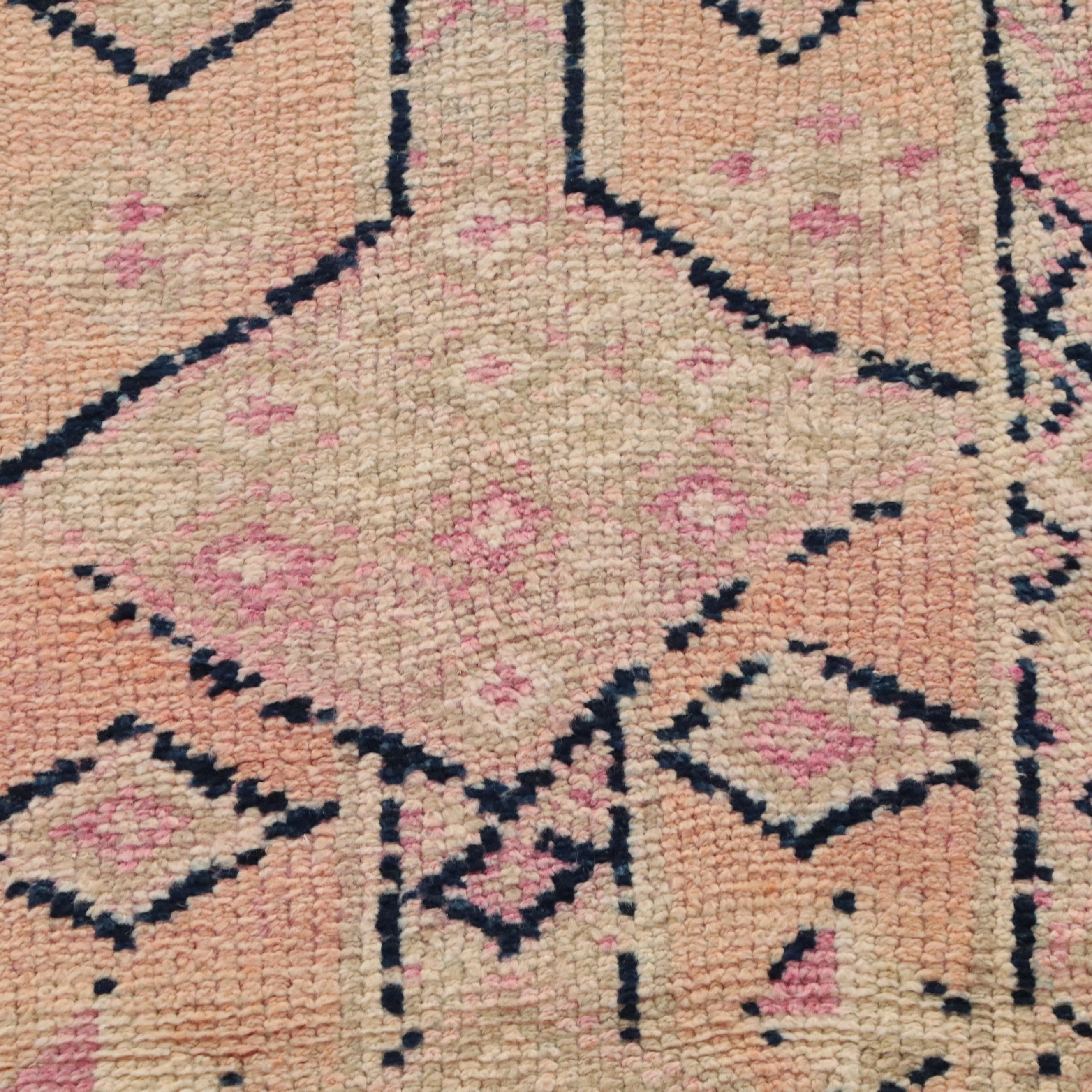 2'10 x 10'9 Hand-Knotted Turkish Anatolian Carpet Runner