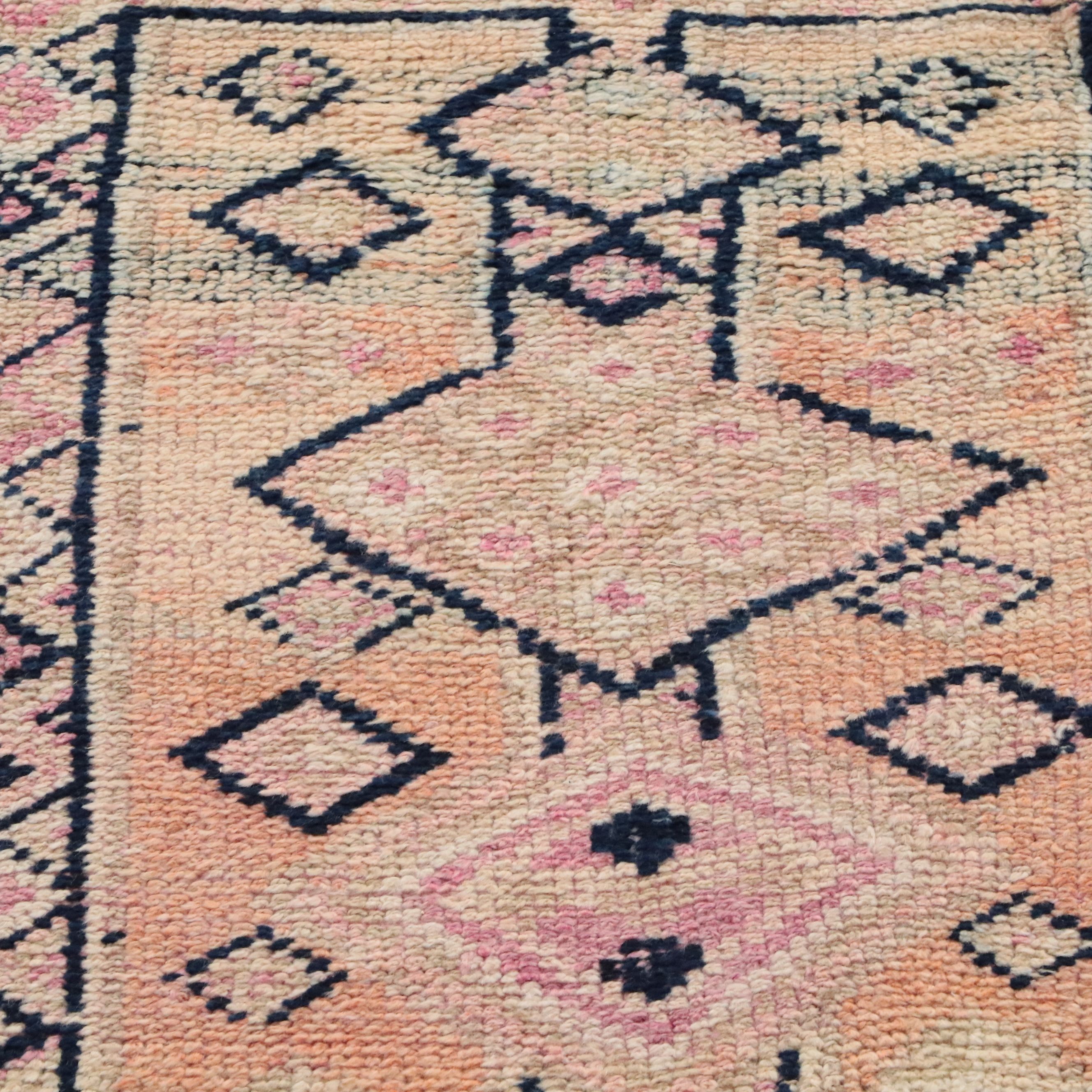 2'10 x 10'9 Hand-Knotted Turkish Anatolian Carpet Runner