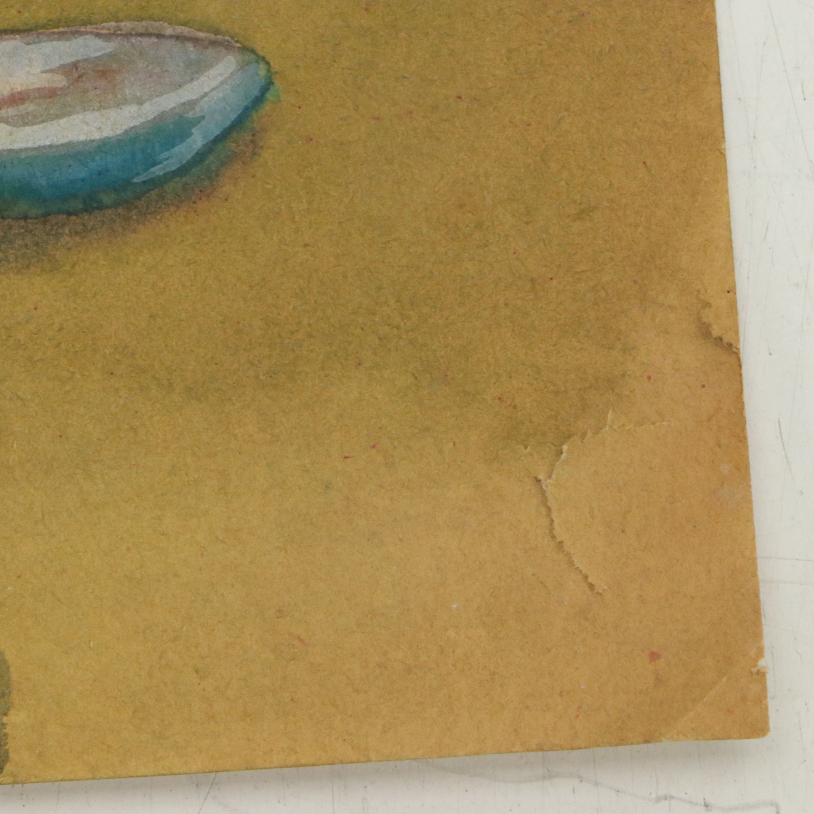 Arno W. Hempel Watercolor Painting of Bouquet of Irises and more, 1959