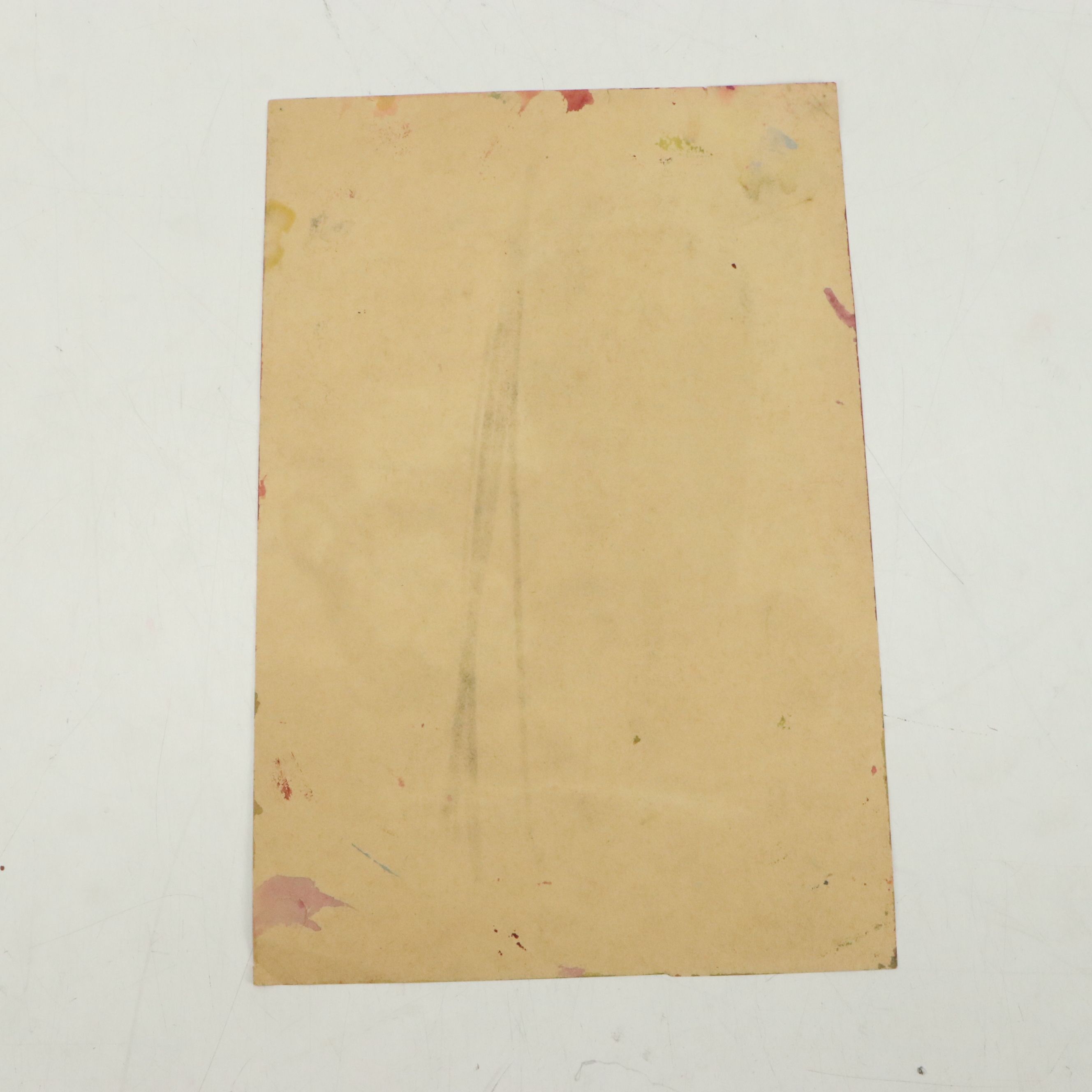 Arno W. Hempel Watercolor Painting of Bouquet of Irises and more, 1959