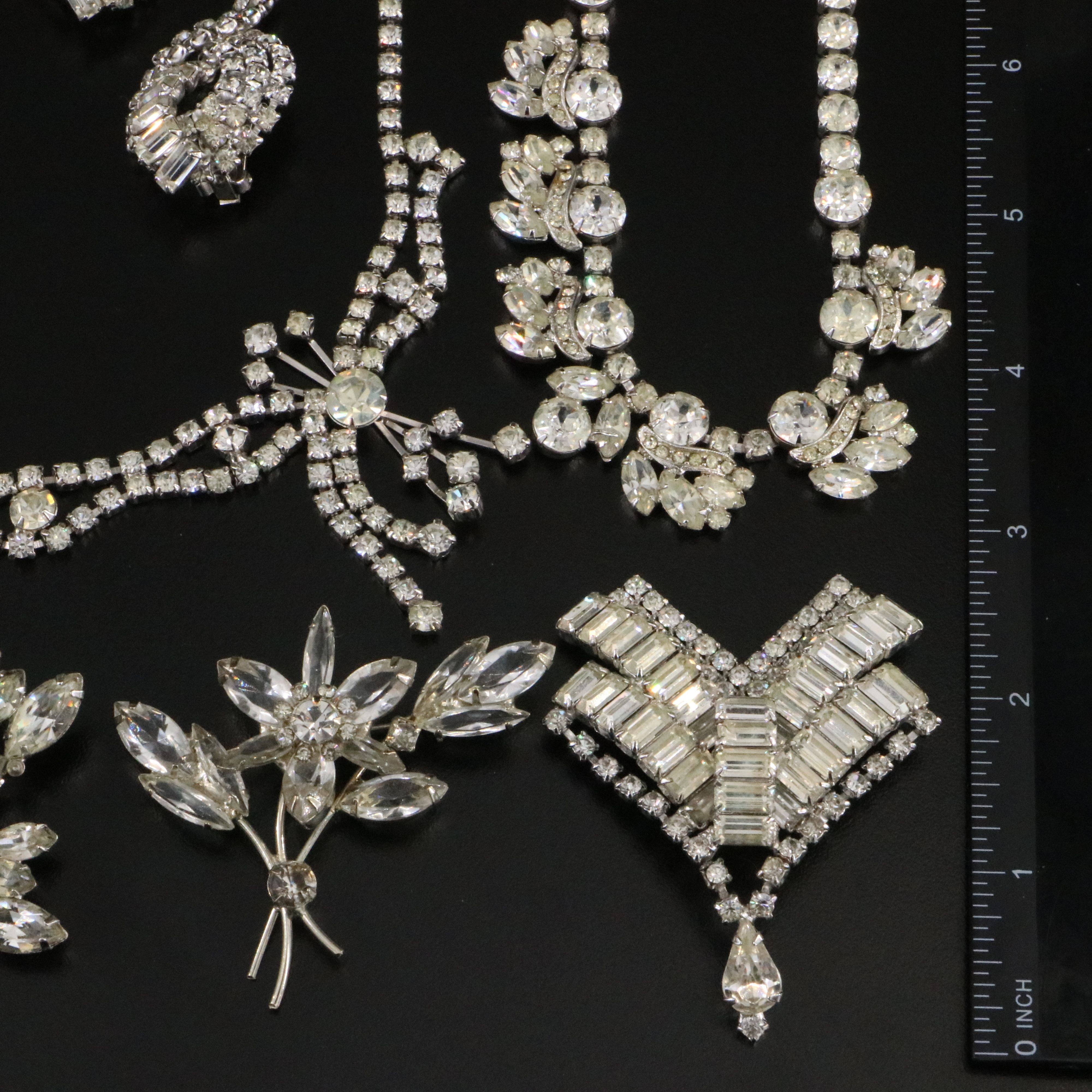 Kramer and DeLizza & Elster Juliana ft. in Rhinestone and Crystal Jewelry