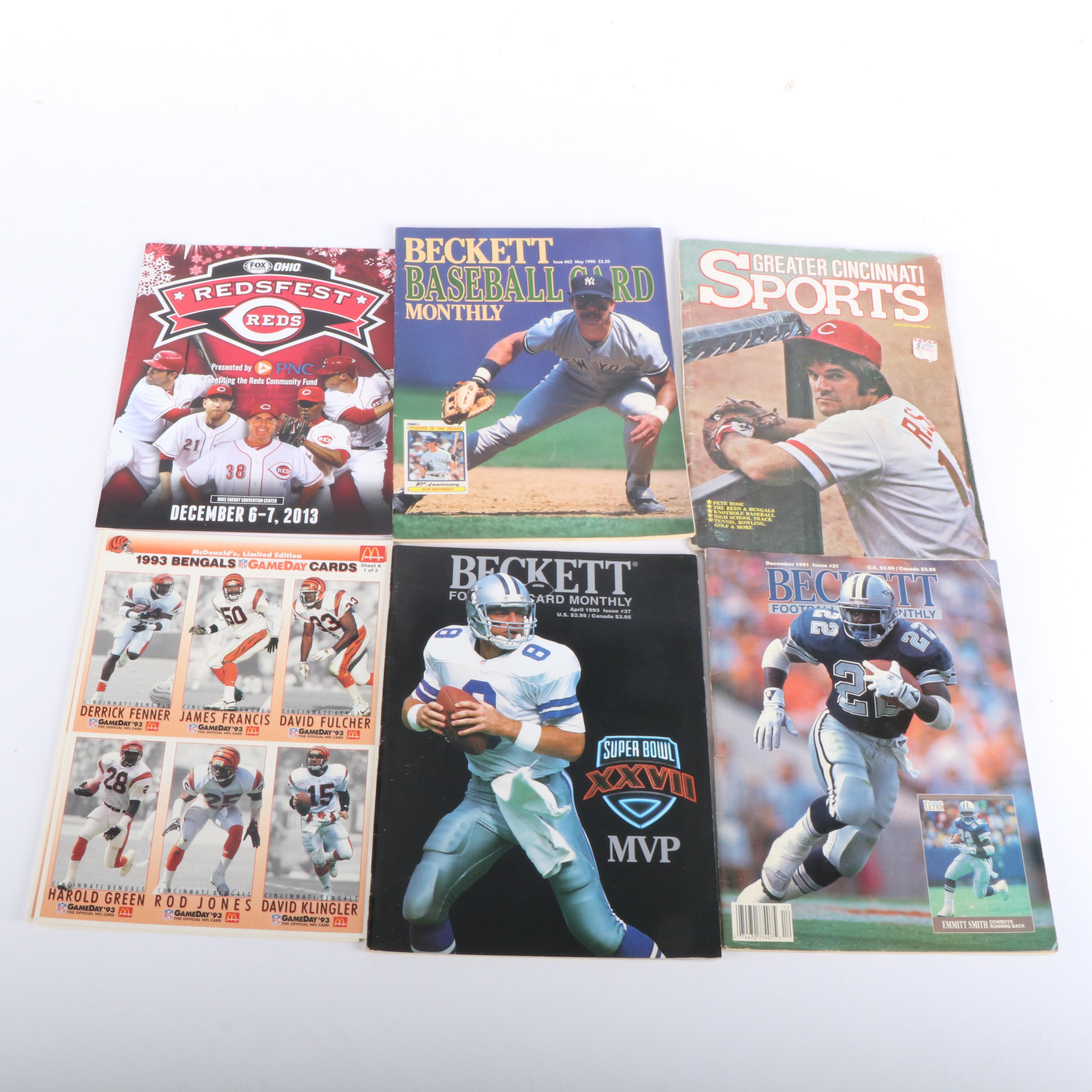 Fleer with Other Baseball Cards Featuring Wade Boggs and Sammy Sosa, 1980s-1990s