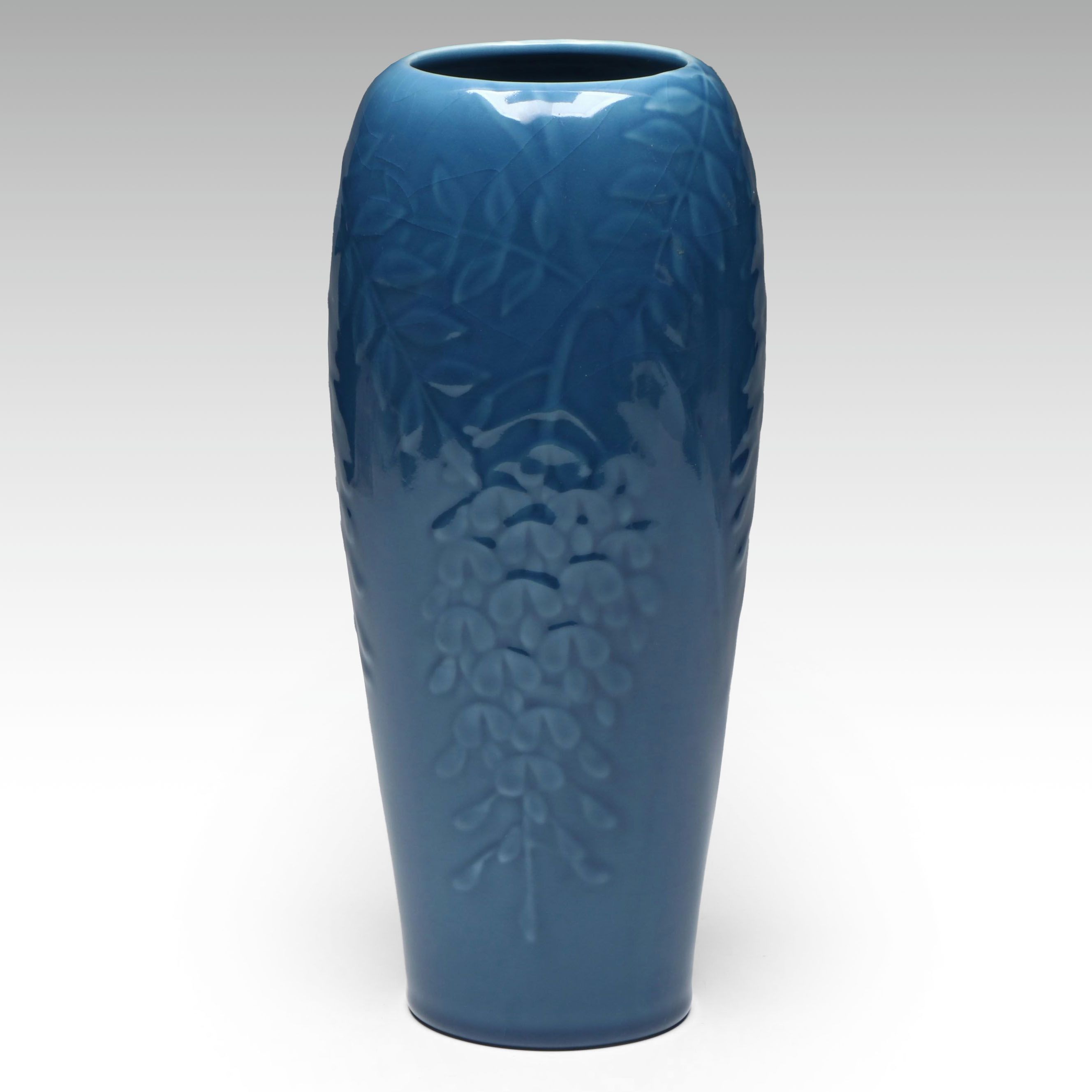 Rookwood Pottery Wisteria Production Vase, Mid-20th Century