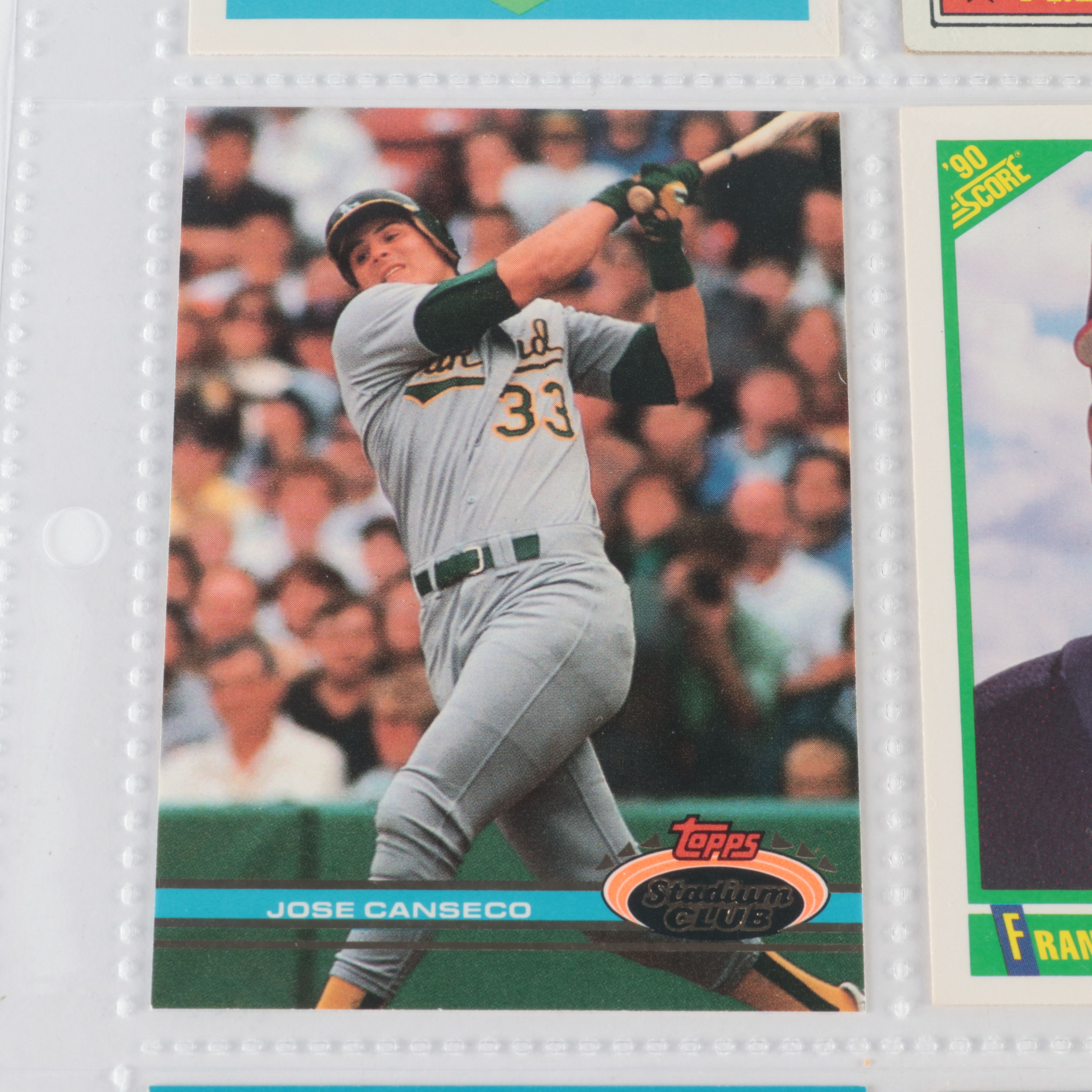 Score with Other Baseball Cards Featuring Frank Thomas Rookie and More