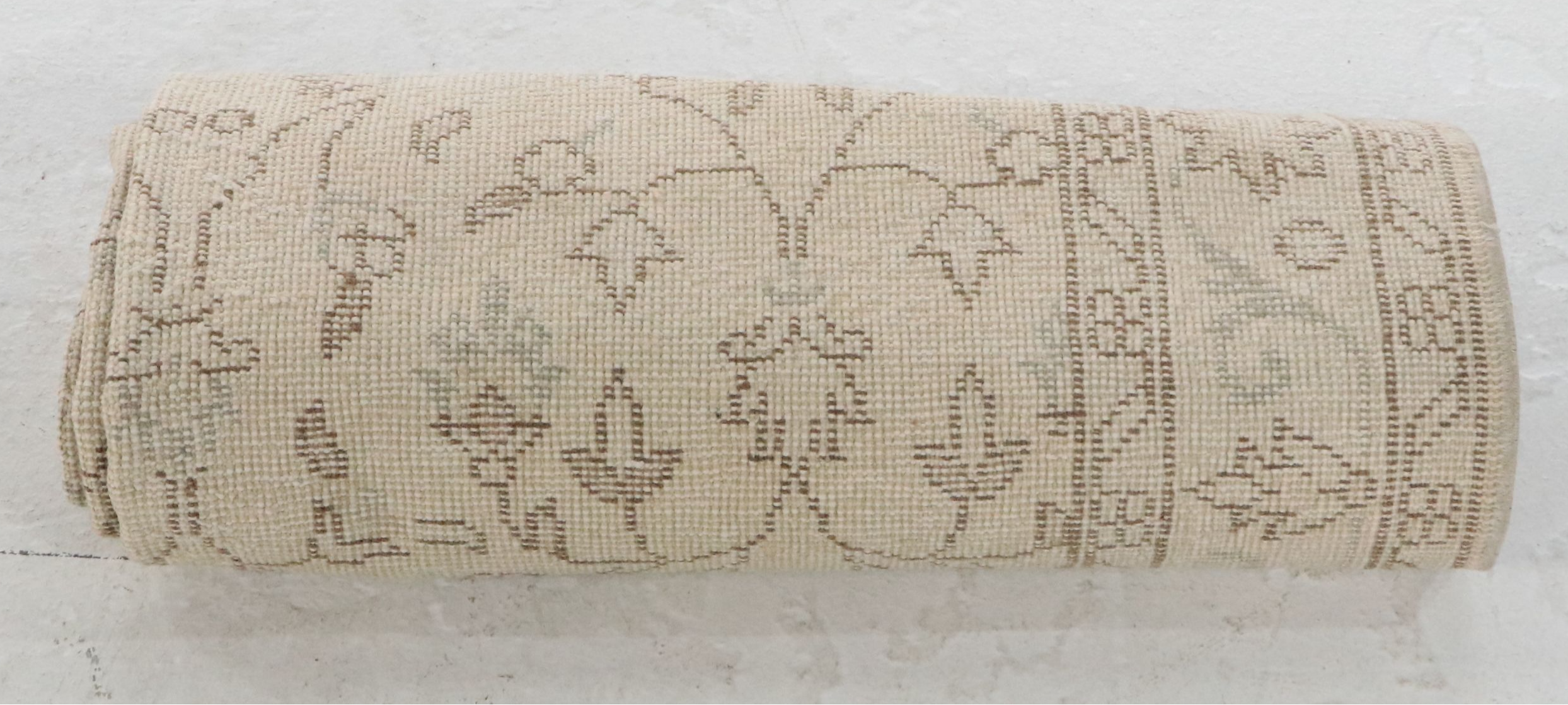 3'10 x 6'5 Hand-Knotted Turkish Oushak Style Area Rug