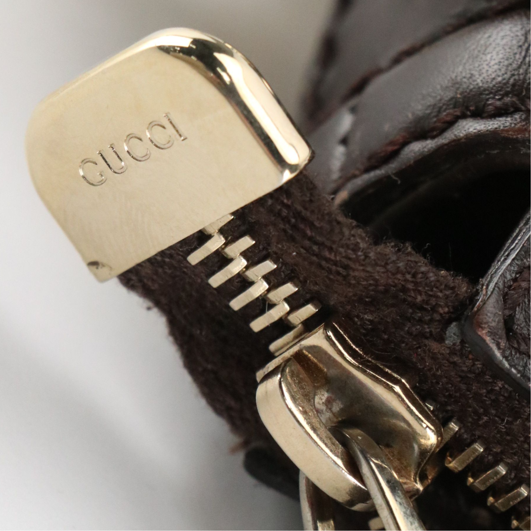 Gucci Sukey Two-Way Satchel in Brown GG Canvas and Leather