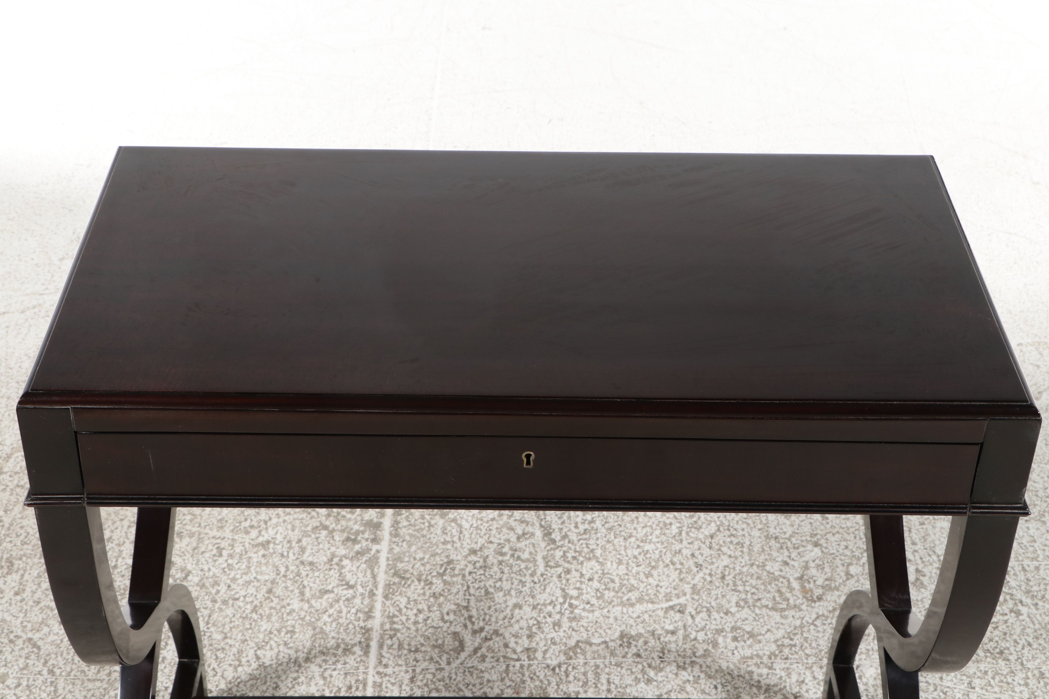 Councill Craftsmen Regency Style Curule Console Table, Late 20th Century