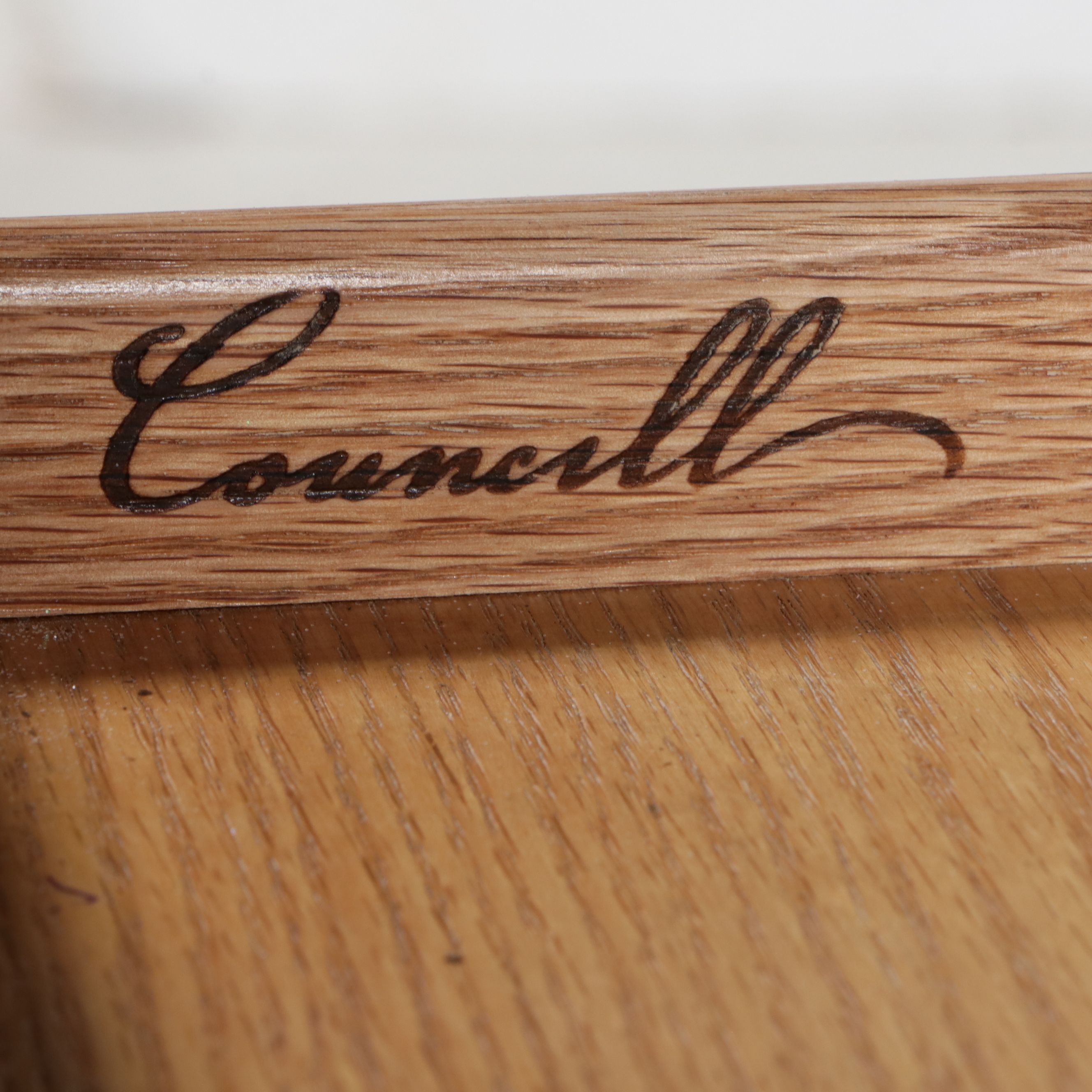 Councill Craftsmen Regency Style Curule Console Table, Late 20th Century