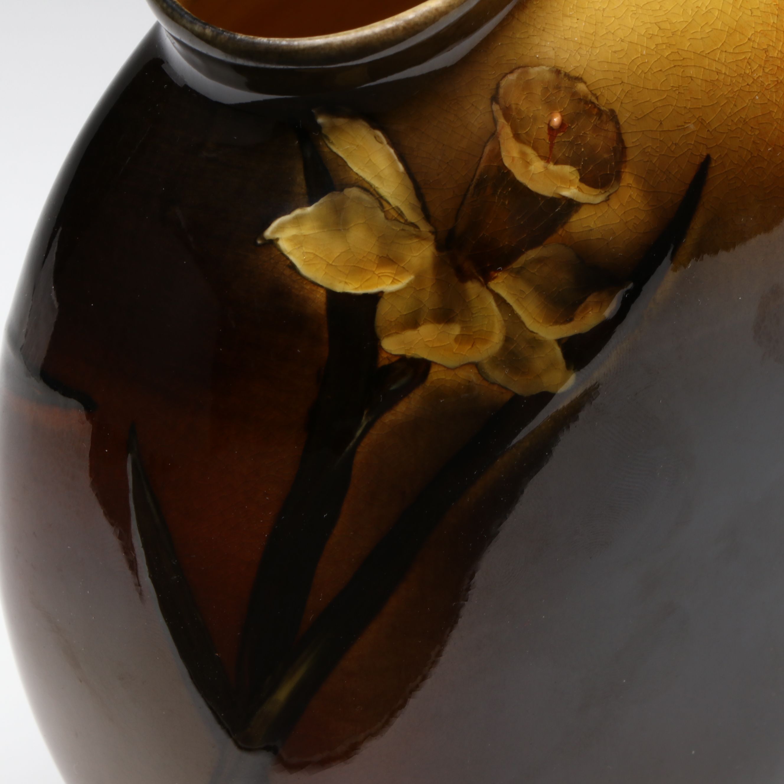 Rookwood Pottery Pillow Standard Glaze Vase, 1895