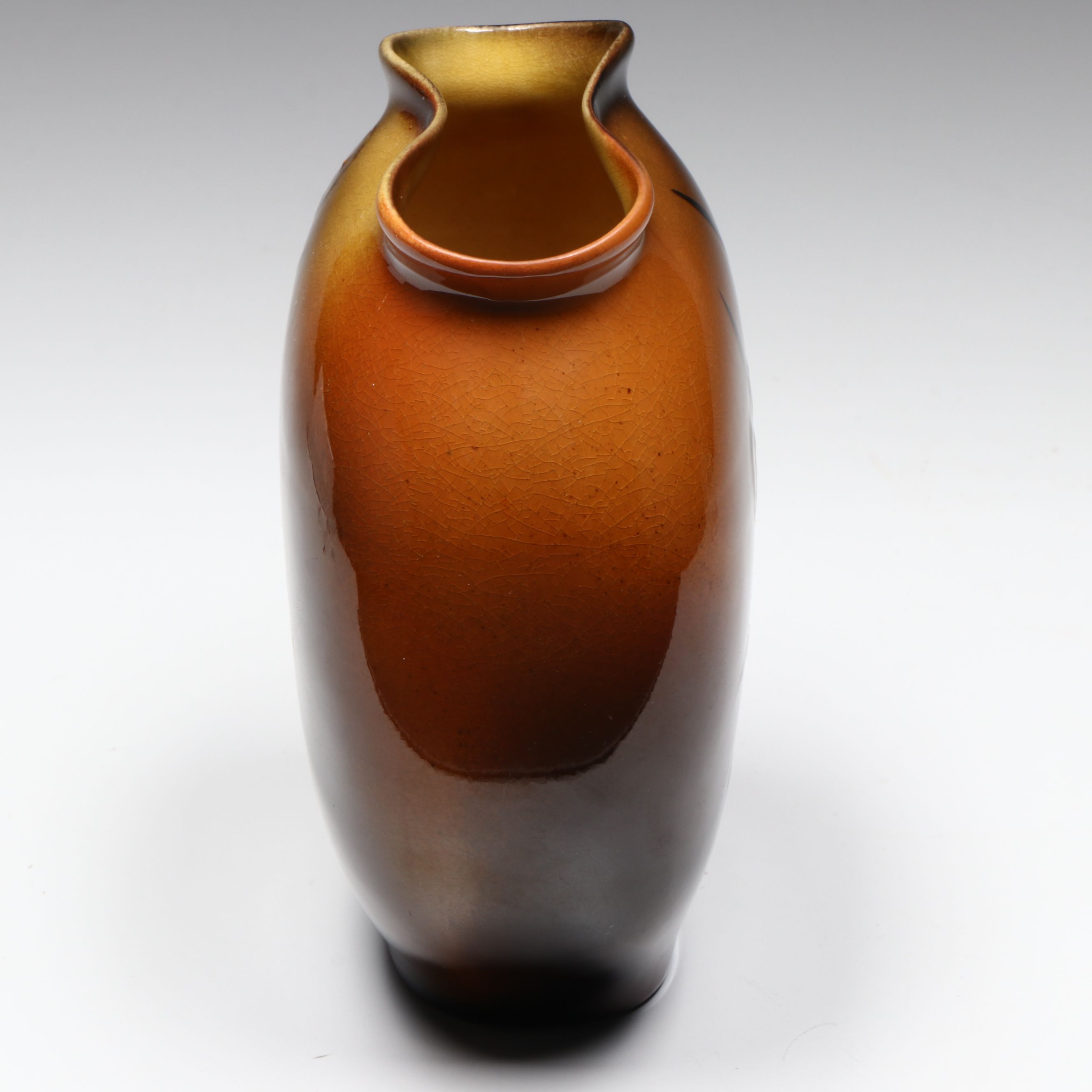 Rookwood Pottery Pillow Standard Glaze Vase, 1895