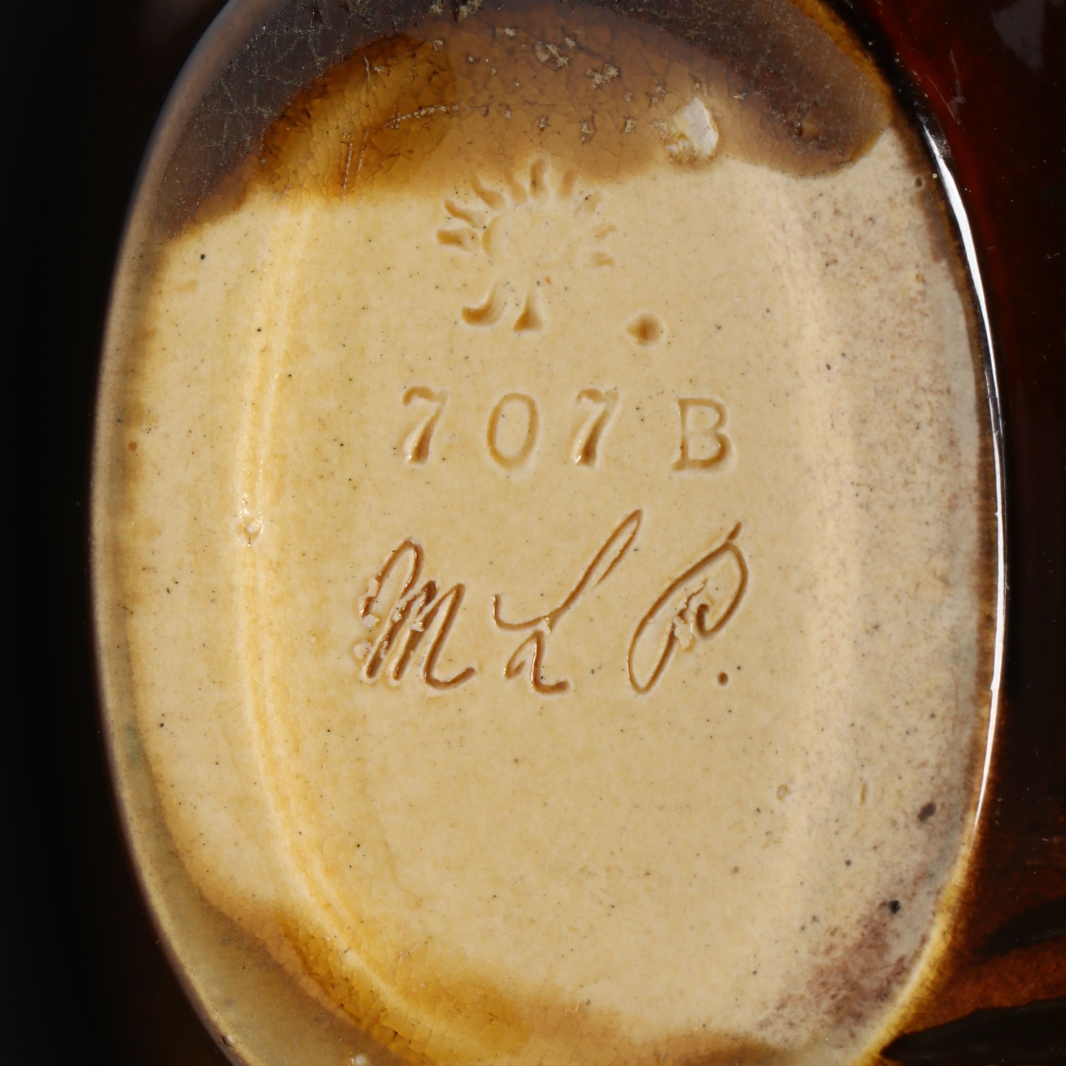 Rookwood Pottery Pillow Standard Glaze Vase, 1895