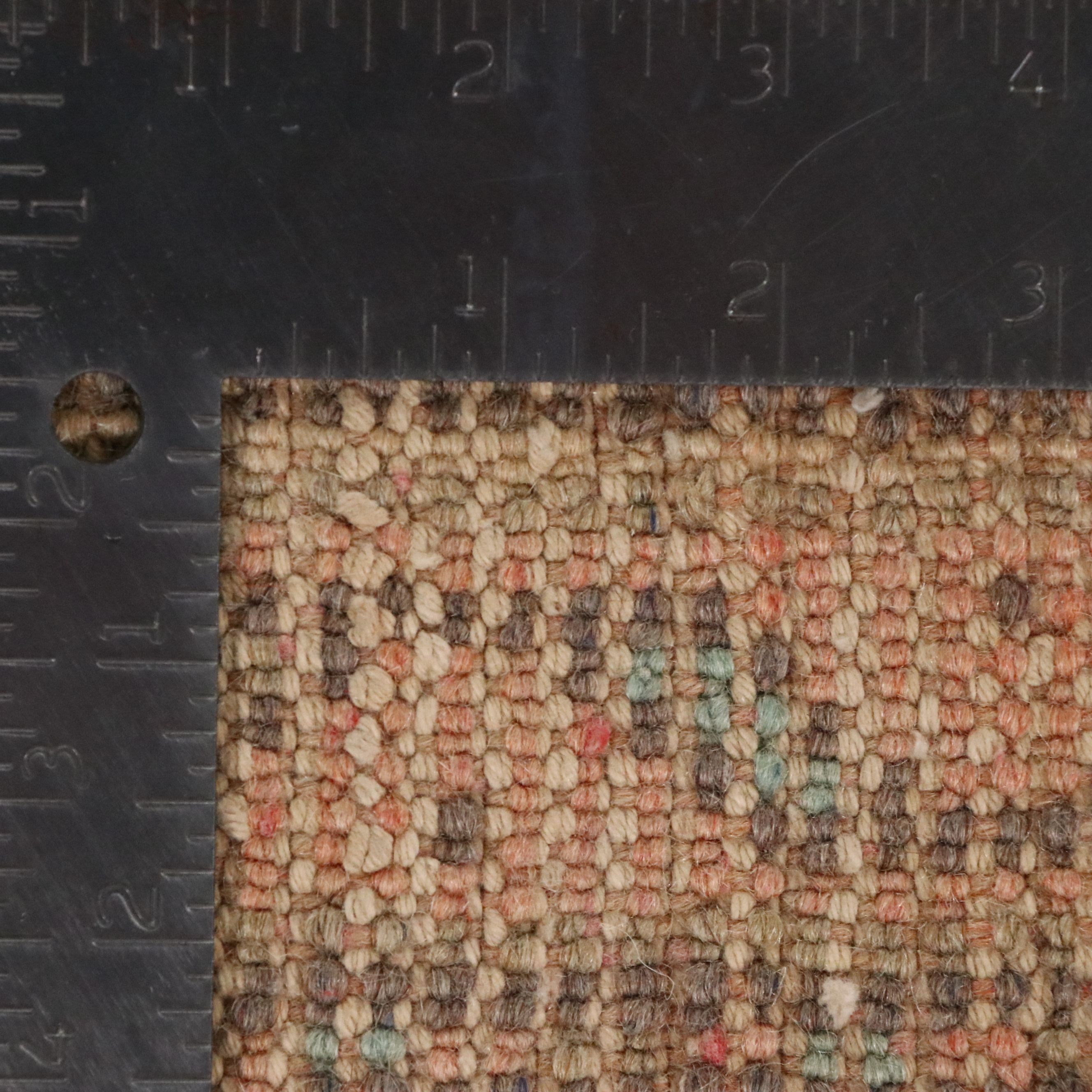 4' x 10'6 Hand-Knotted Turkish Oushak Long Rug