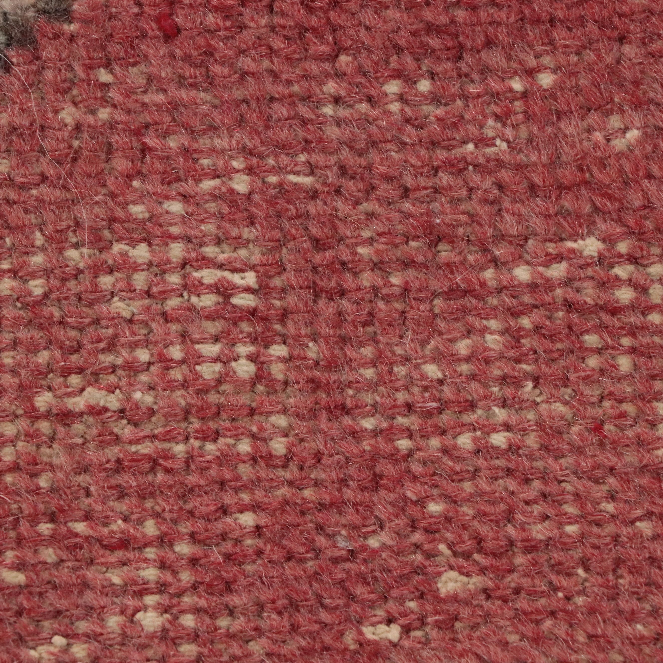 4'3 x 8'3 Hand-Knotted Turkish Medallion Area Rug