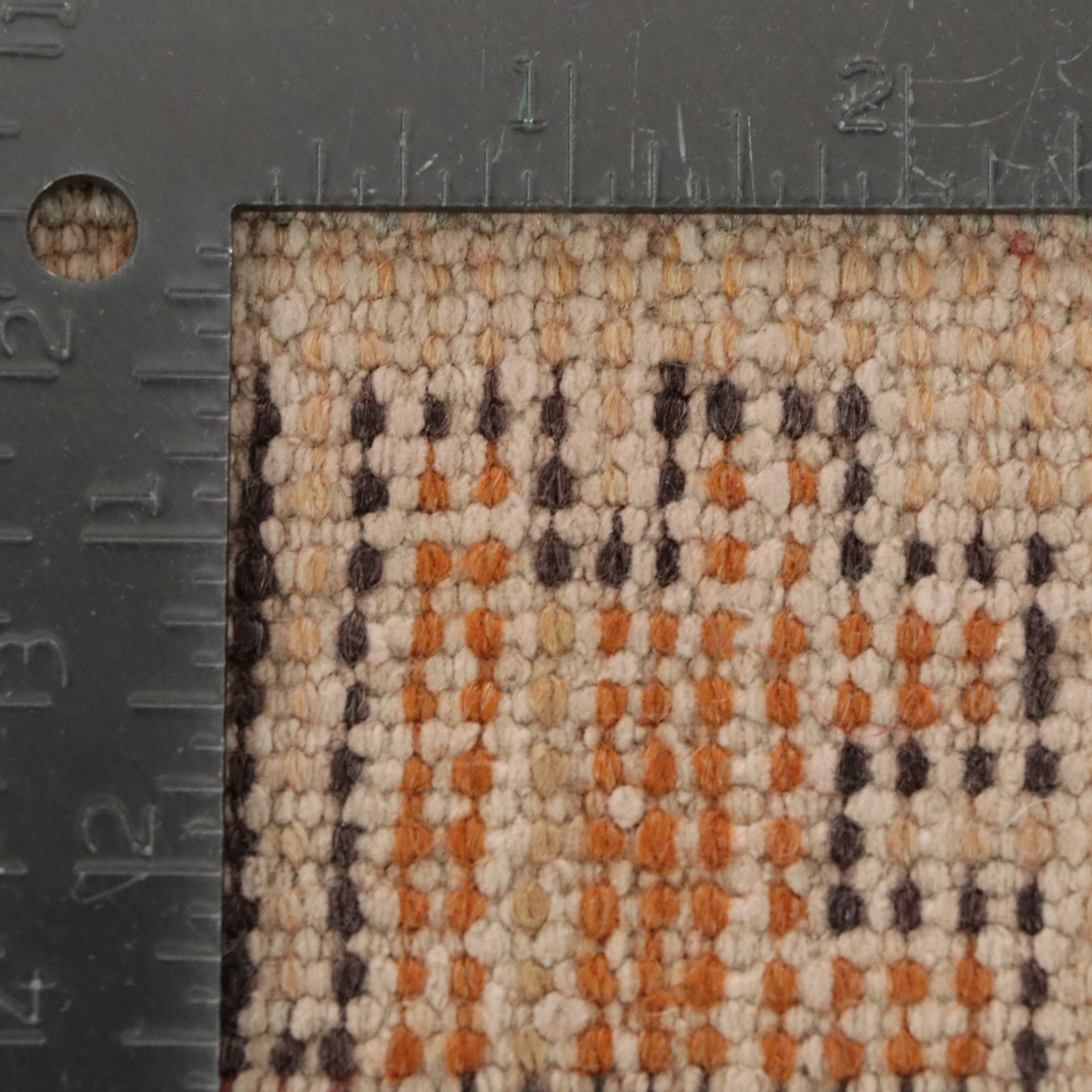 4'3 x 8'3 Hand-Knotted Turkish Medallion Area Rug