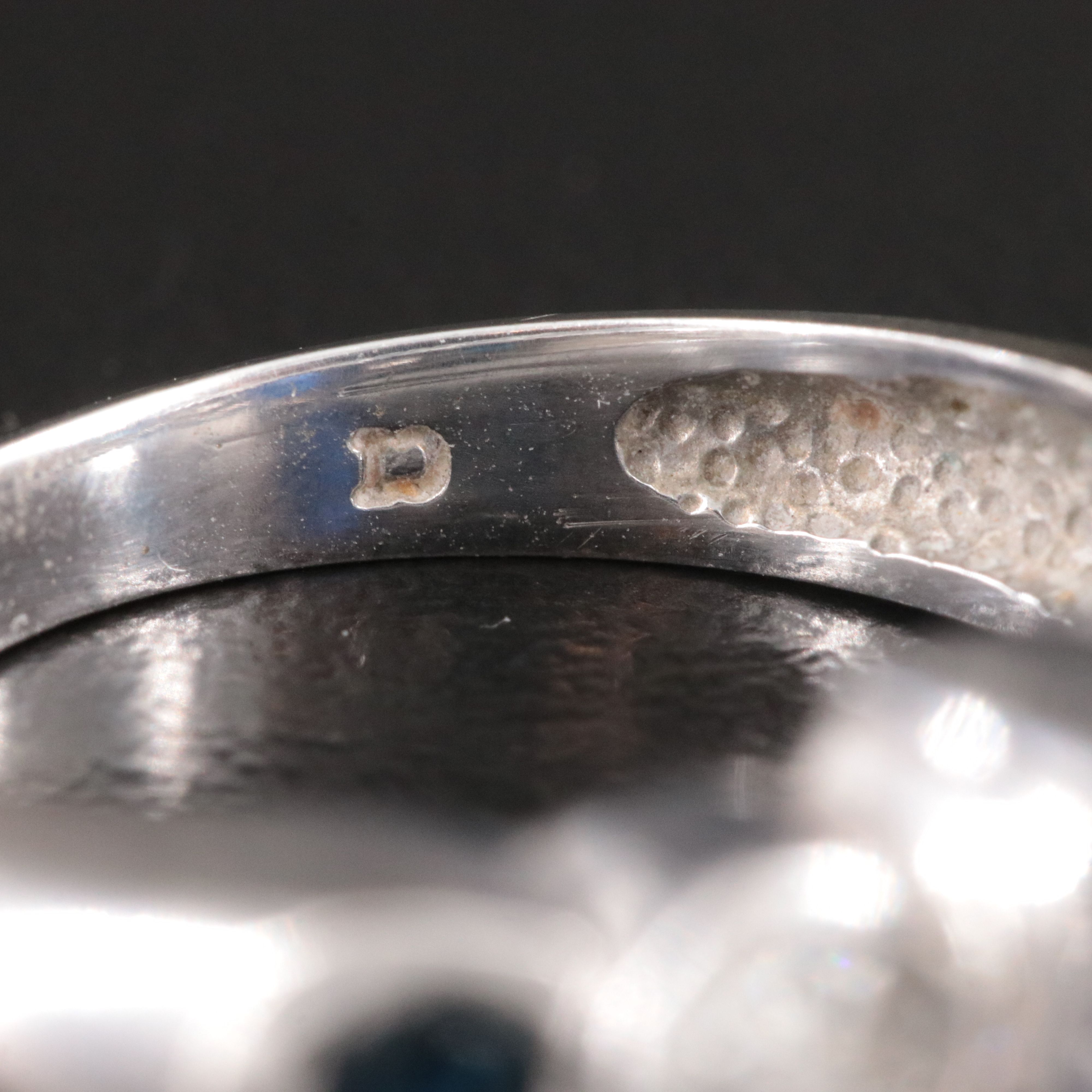 14K Sapphire and Diamond Ring with 1.41 CT Center