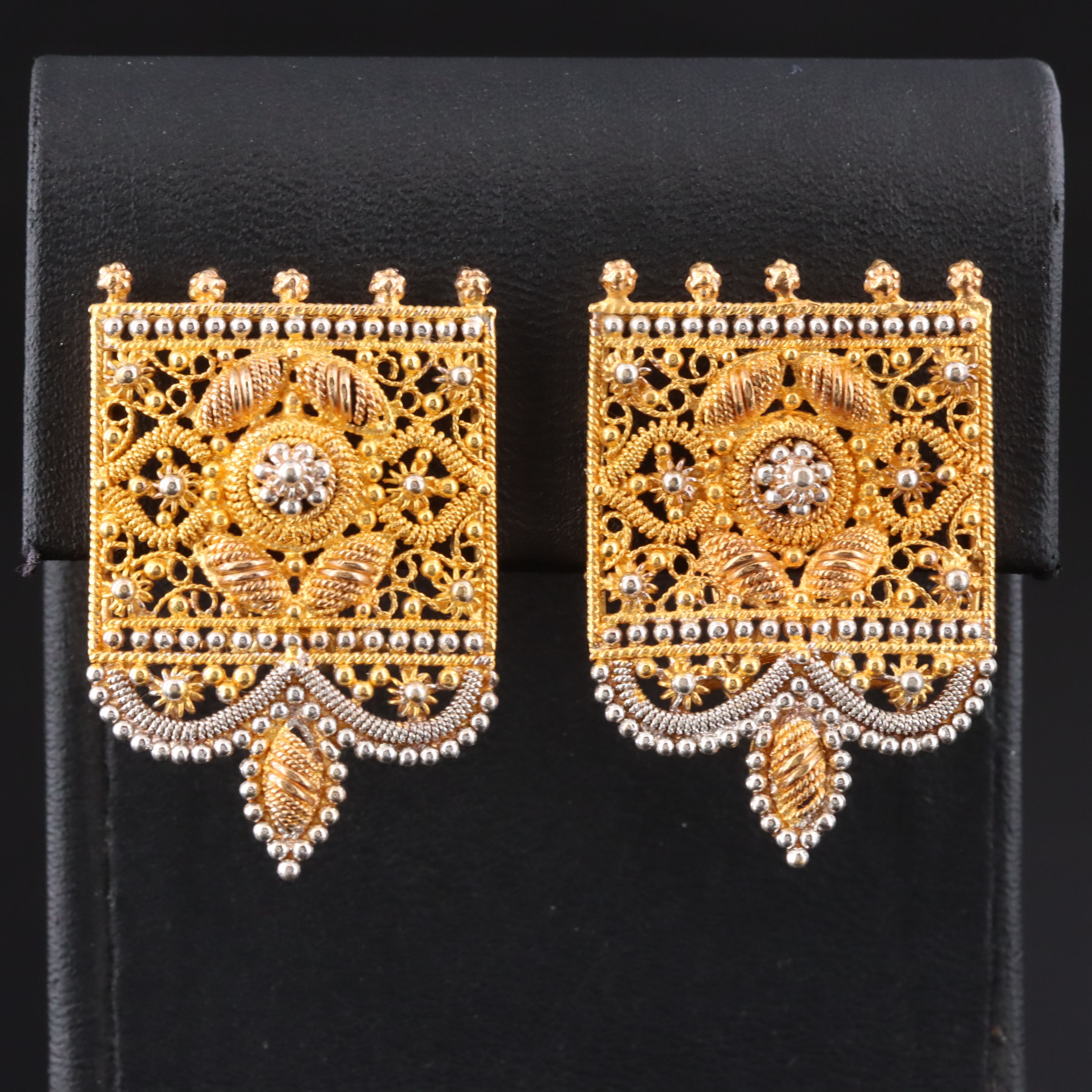 Indian 22K Ornate Earrings