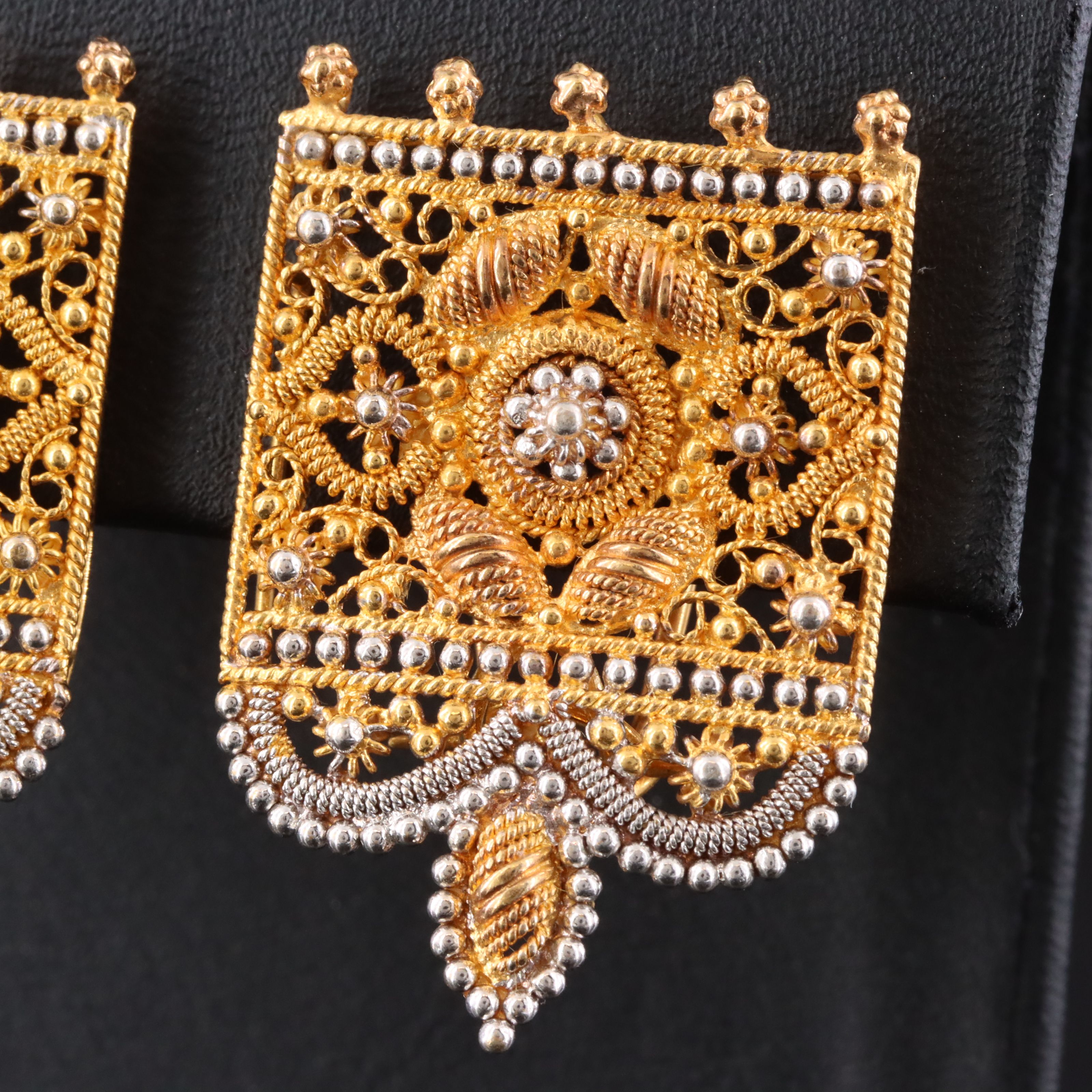 Indian 22K Ornate Earrings