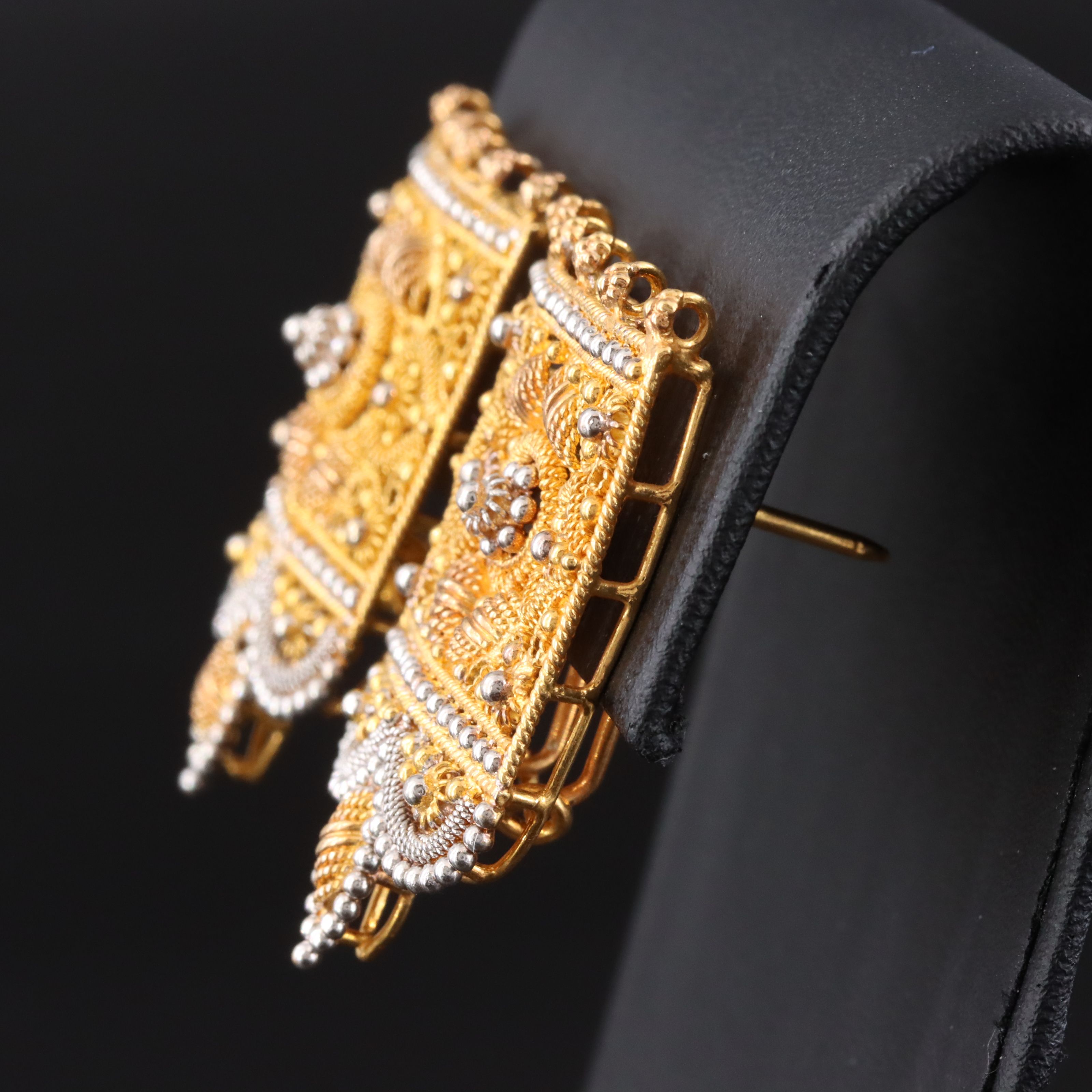 Indian 22K Ornate Earrings