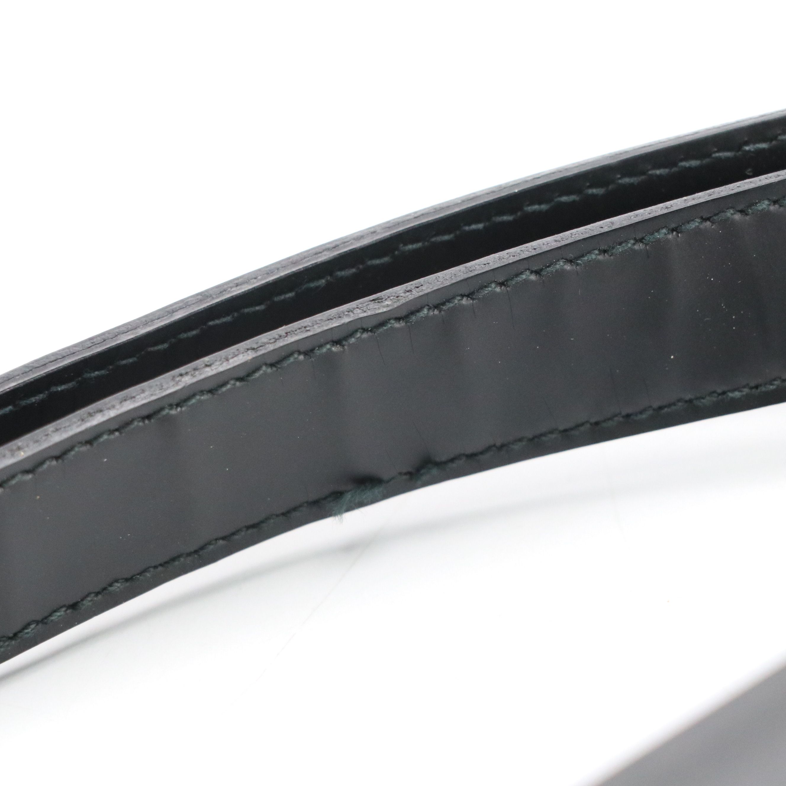 Salvatore Ferragamo Gancini Flap Shoulder Bag in Matte Black Calfskin Leather