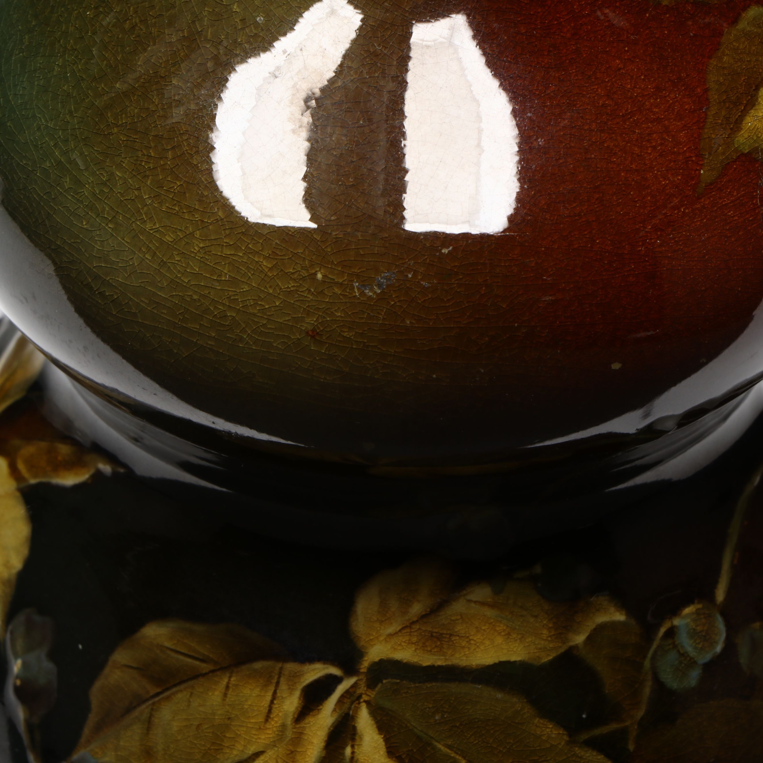 Mary Luella Perkins for Rookwood Pottery Standard Glaze Gourd Vase, 1892