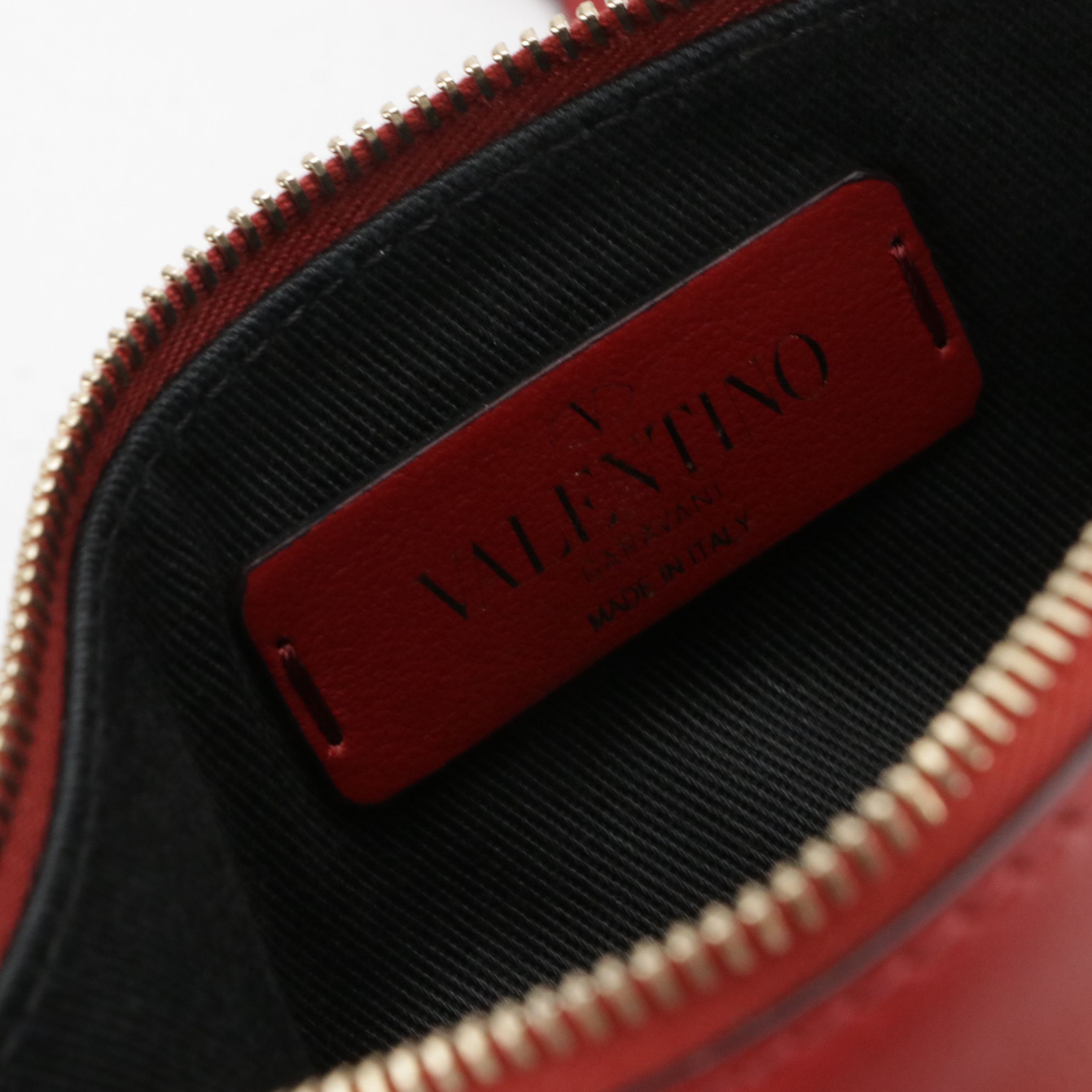 Valentino Garavani Large 2Way Rivet Strap Bag in Black Grained Calfskin Leather