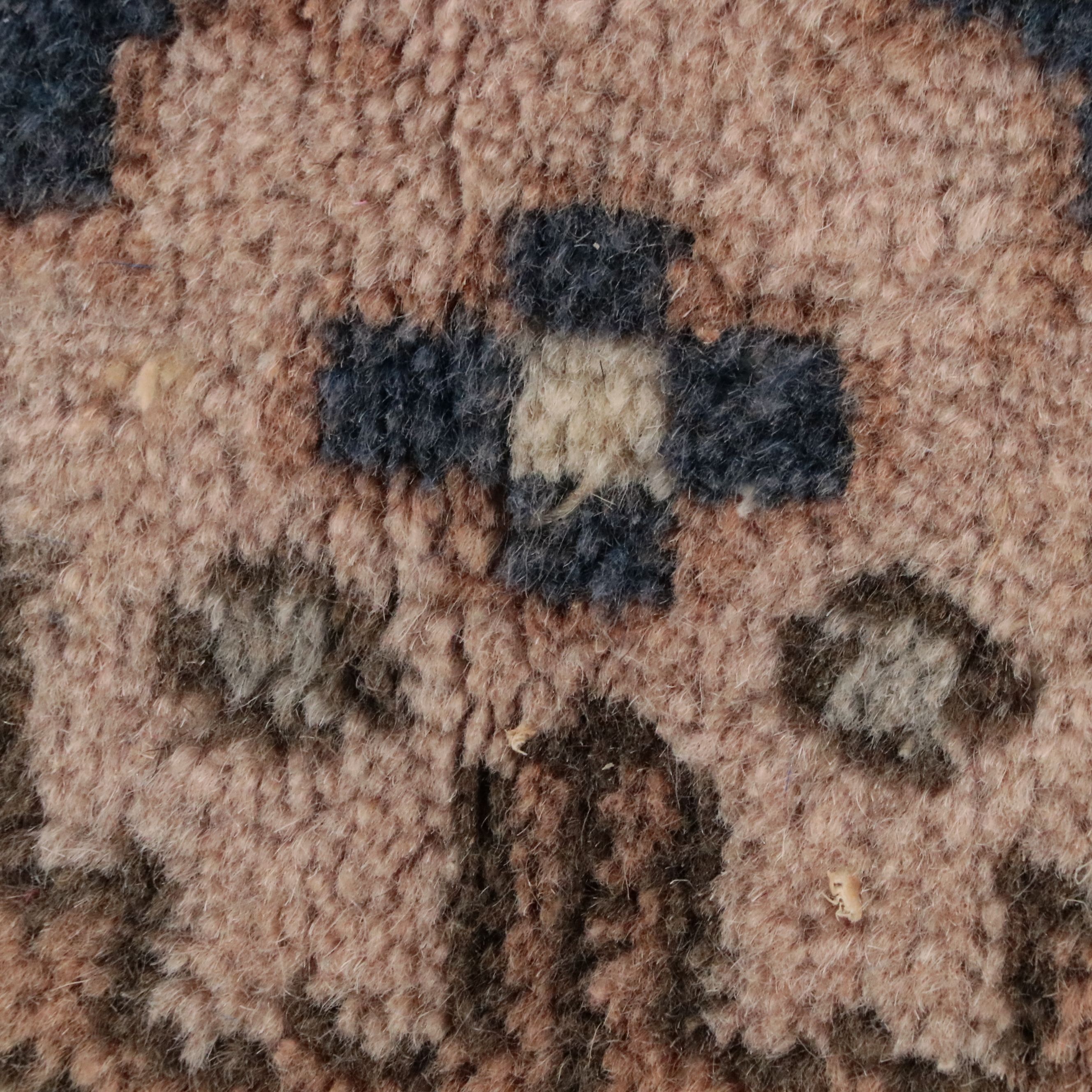 6'6 x 9'2 Hand-Knotted Turkish Persian Style Lattice Area Rug