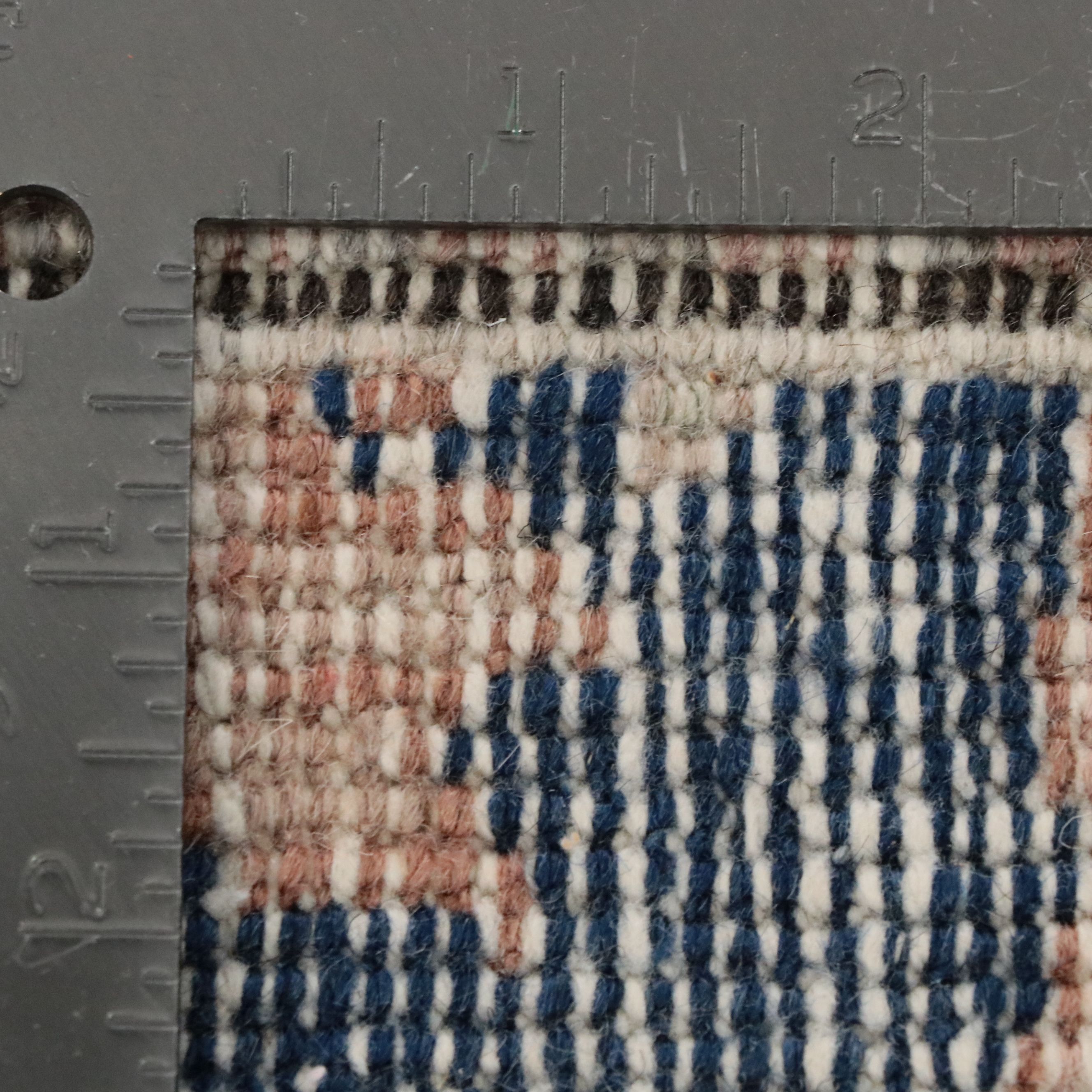 6'6 x 9'2 Hand-Knotted Turkish Persian Style Lattice Area Rug