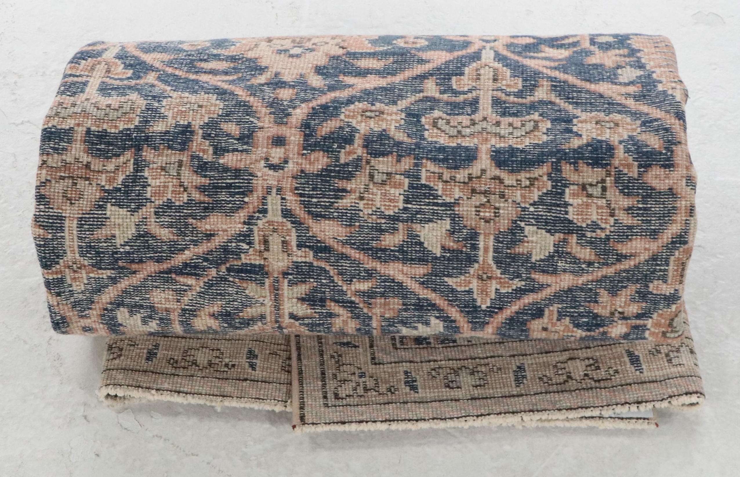 6'6 x 9'2 Hand-Knotted Turkish Persian Style Lattice Area Rug