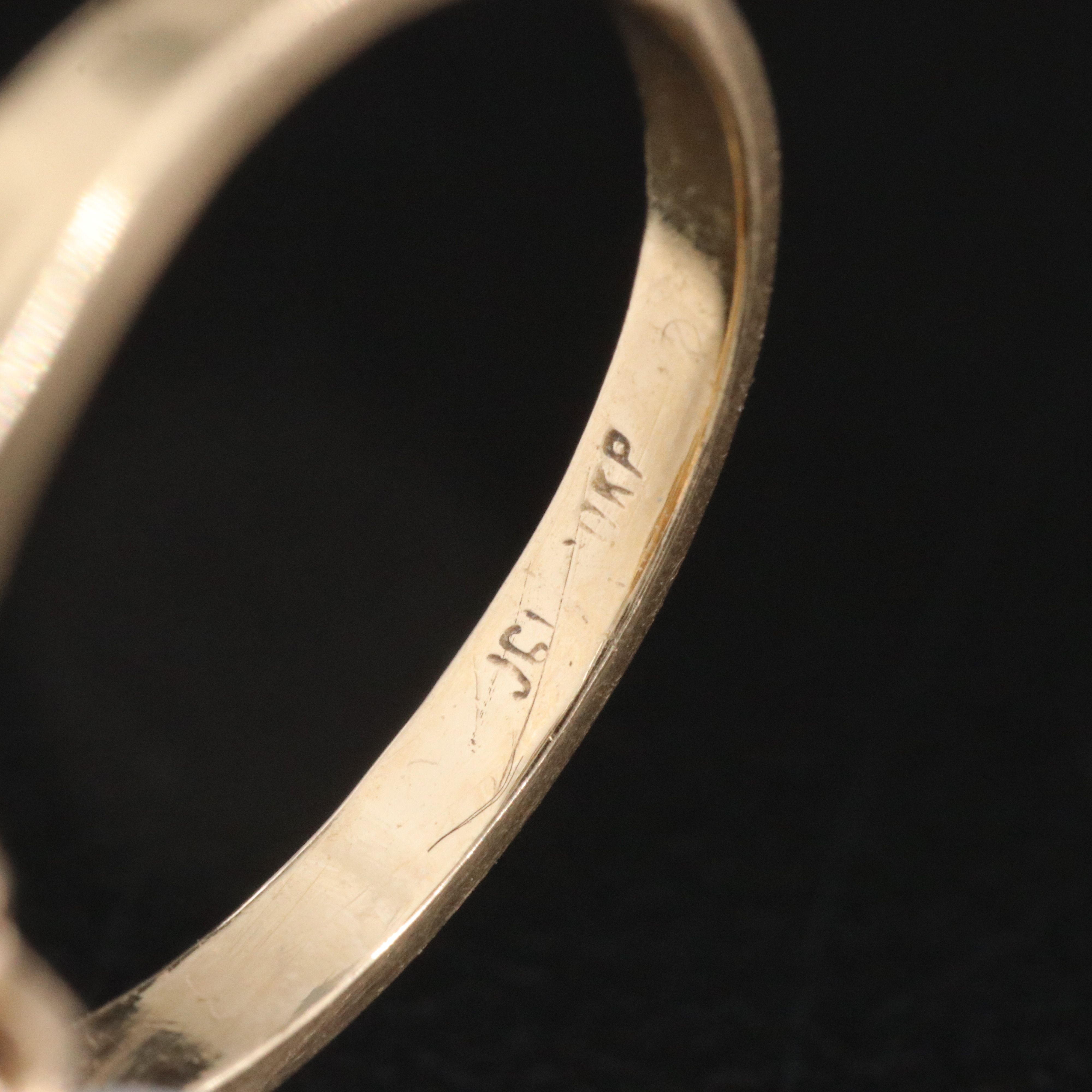 10K Emerald and Diamond Ring